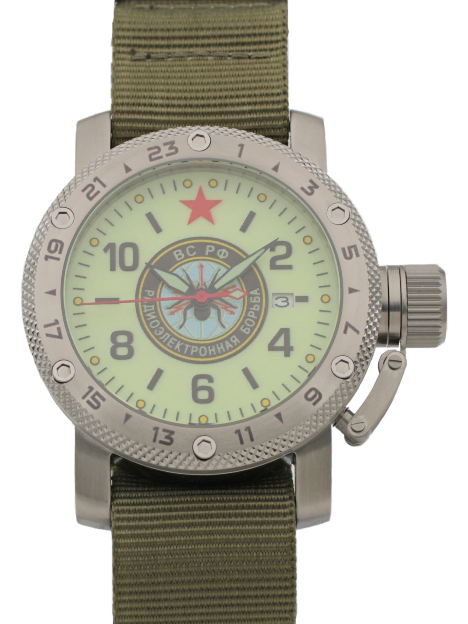 Часы Войска РЭБ механические с автоподзаводом (Seiko NH35A) 47.275.21