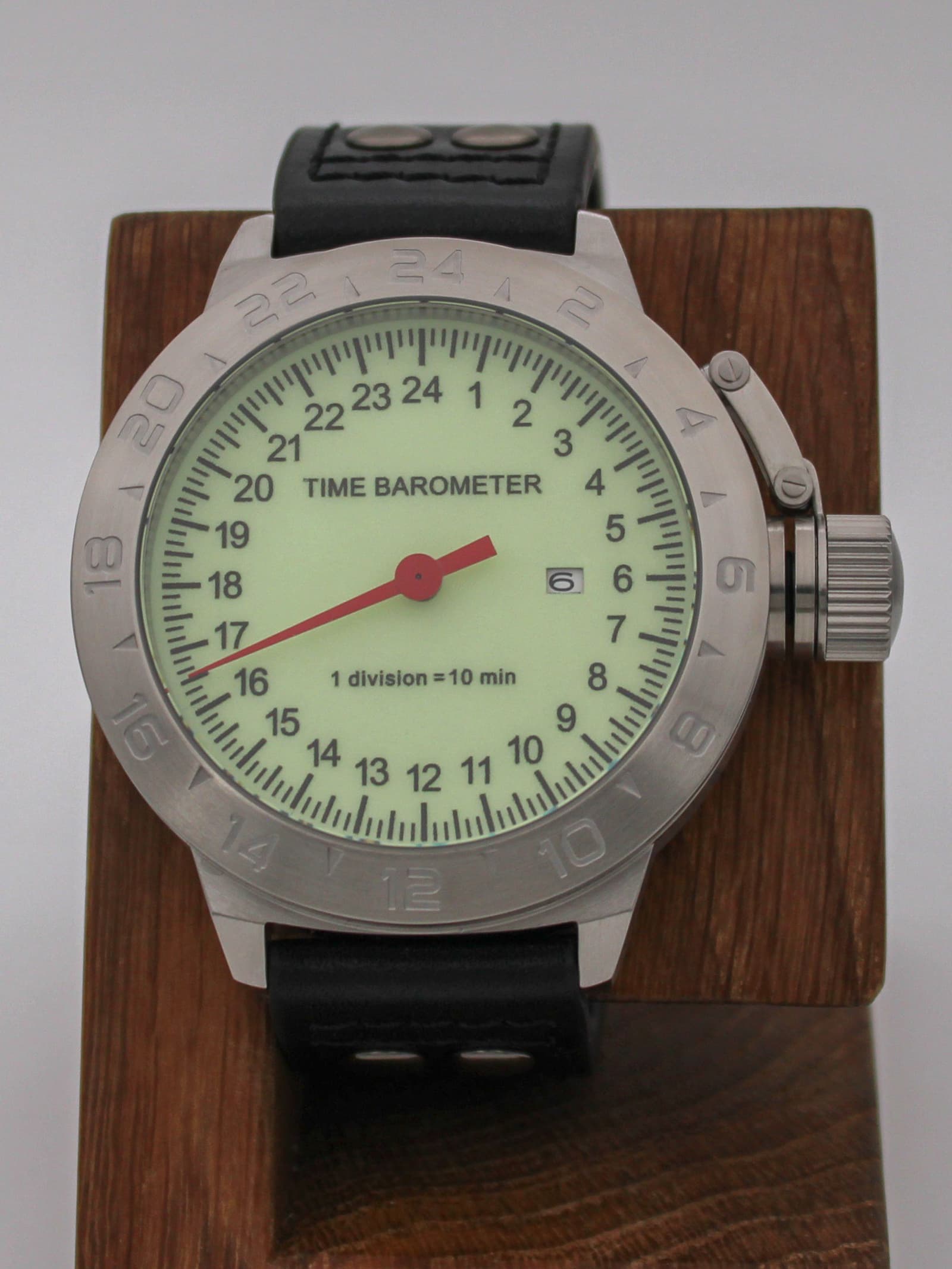 Часы Time Barometer однострелочные механические с автоподзаводом (Seiko NH34A) 52.600.01
