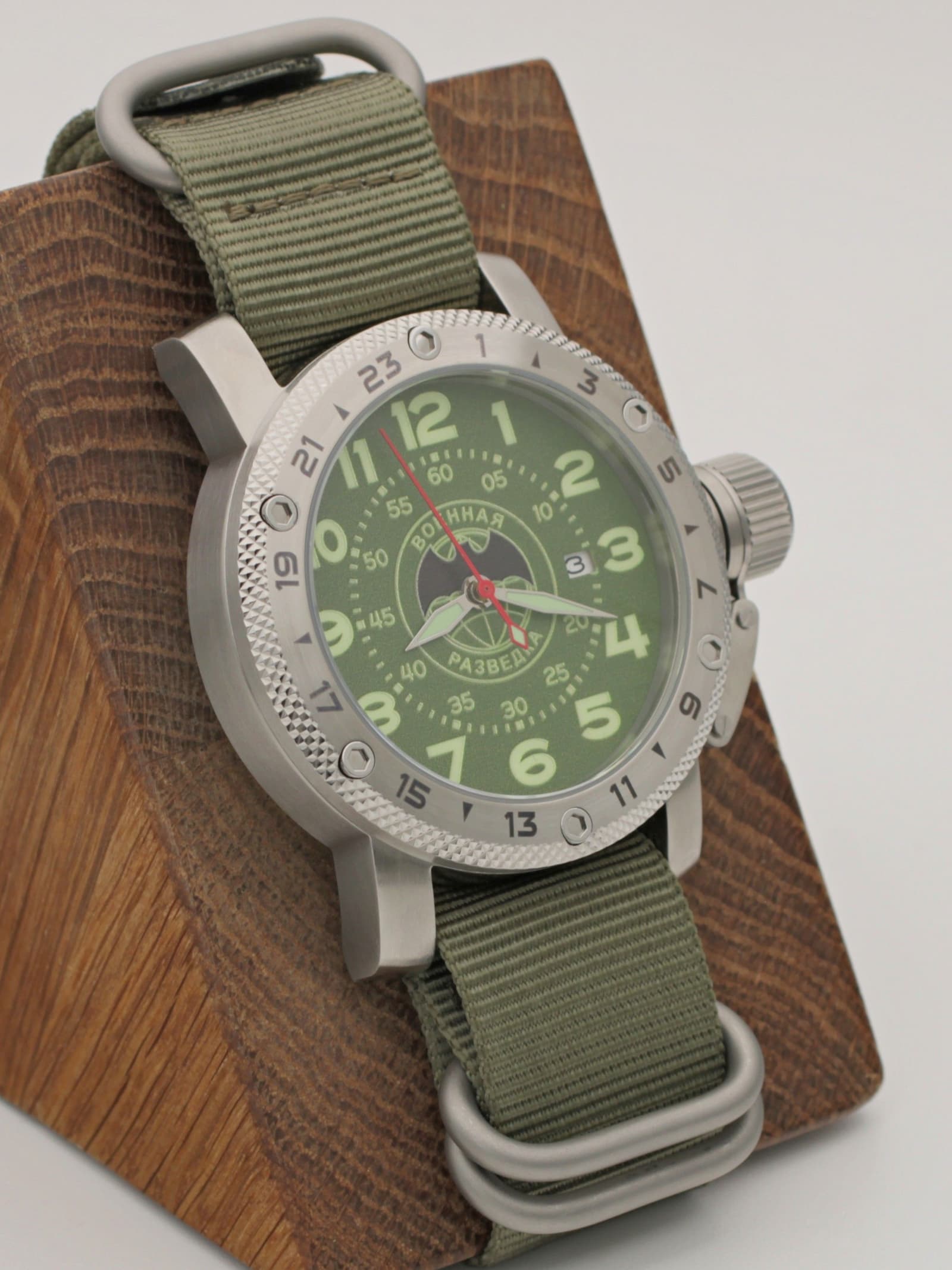 Часы Военная разведка механические с автоподзаводом (Seiko NH35A) 47.267.21