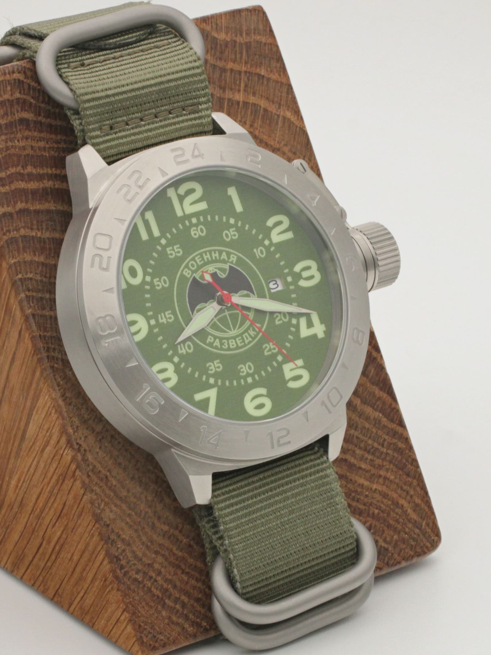 Часы Военная разведка механические с автоподзаводом (Seiko NH35A) 52.267.21
