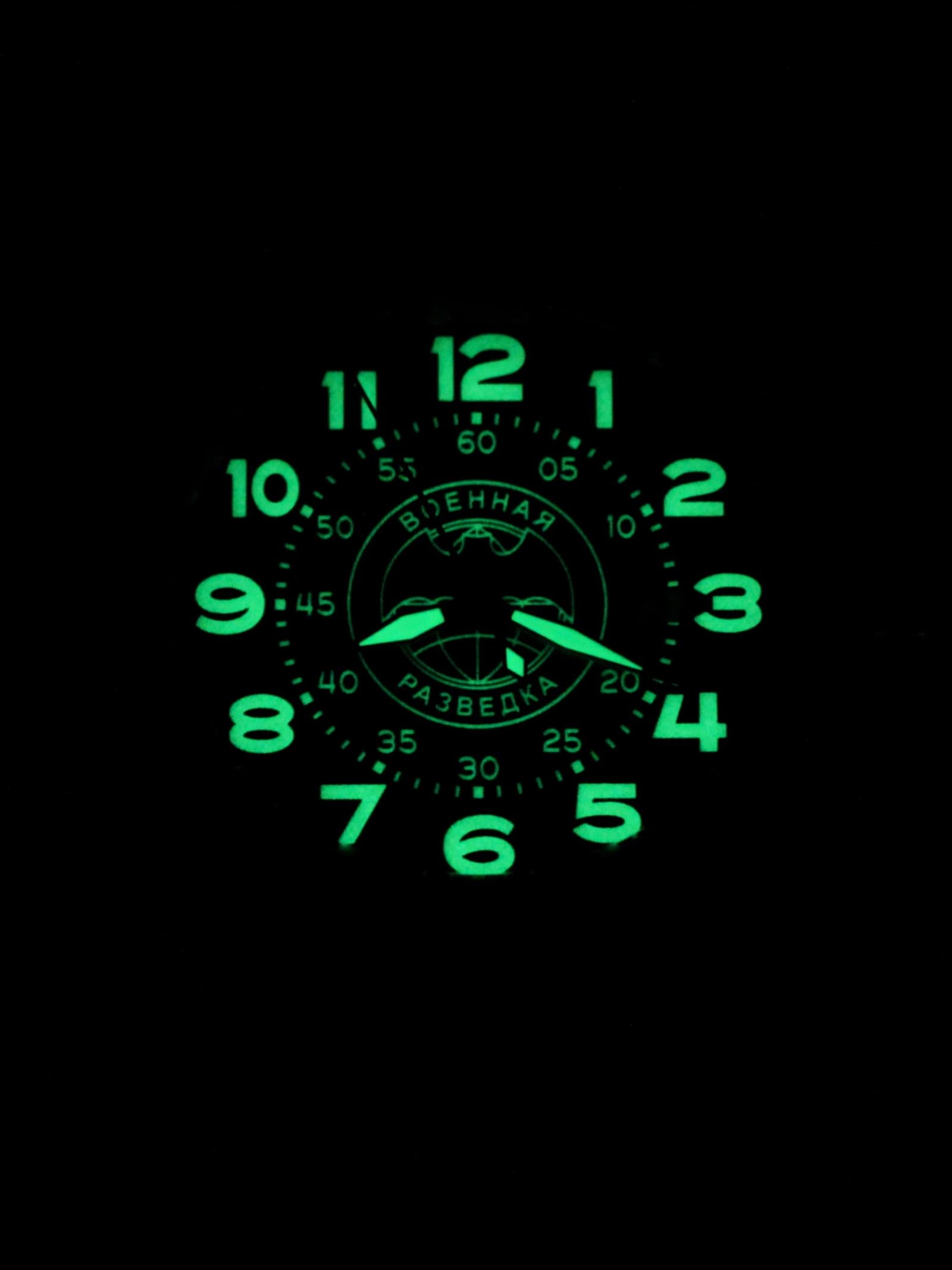 Часы Военная разведка механические с автоподзаводом (Seiko NH35A) 47.169.21