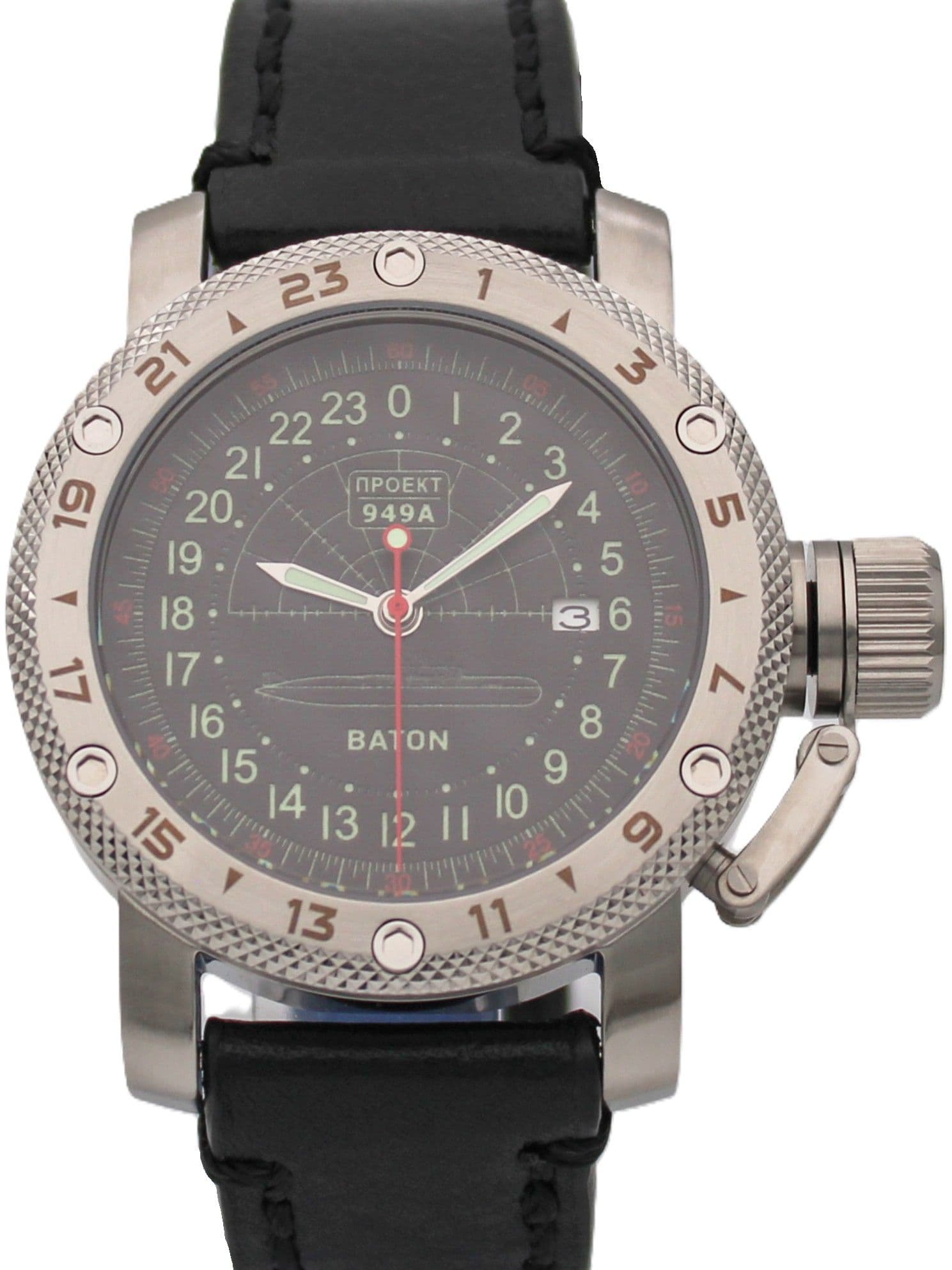 Часы 949А / Baton механические с автоподзаводом (Seiko NH34A) 47.047.01