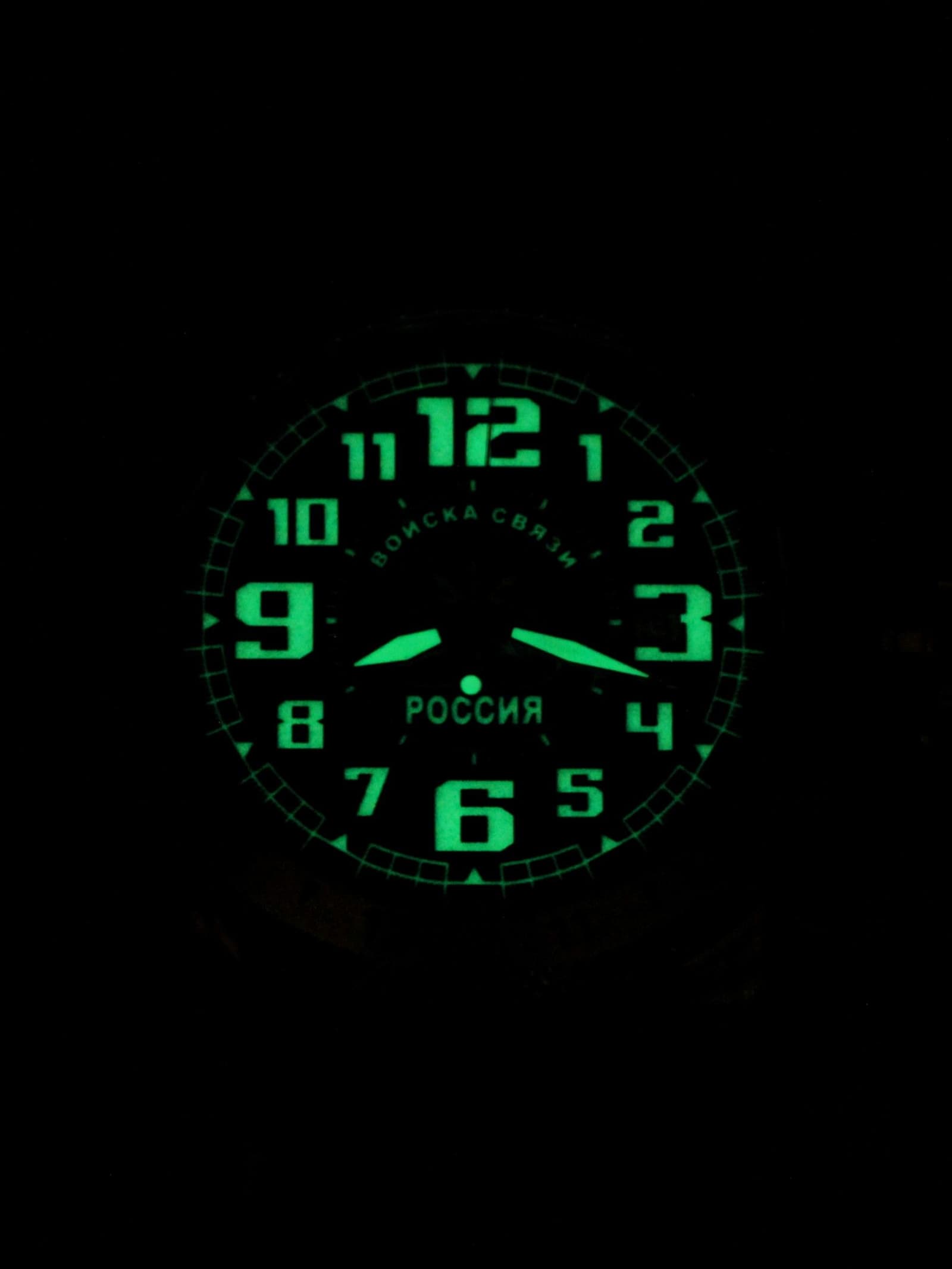 Часы Войска связи механические с автоподзаводом (Seiko NH35A) 47.197.2