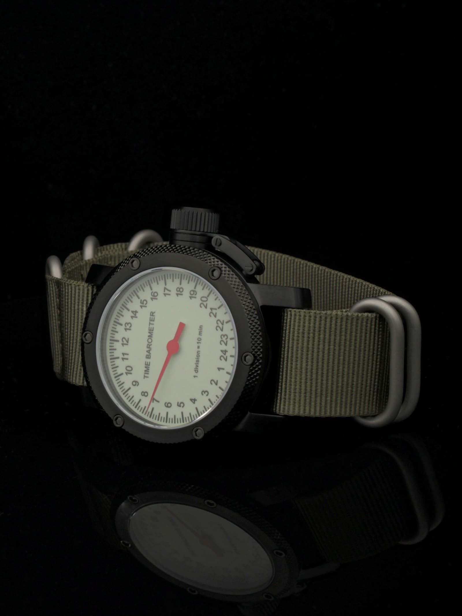 Часы Time Barometer однострелочные механические с автоподзаводом (Восток 2431) 101.600.21