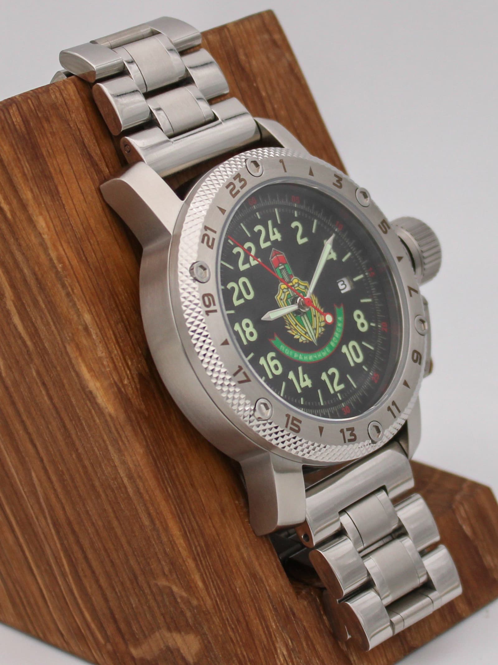 Часы Погранвойска механические с автоподзаводом (Seiko NH34A) 47.174.2
