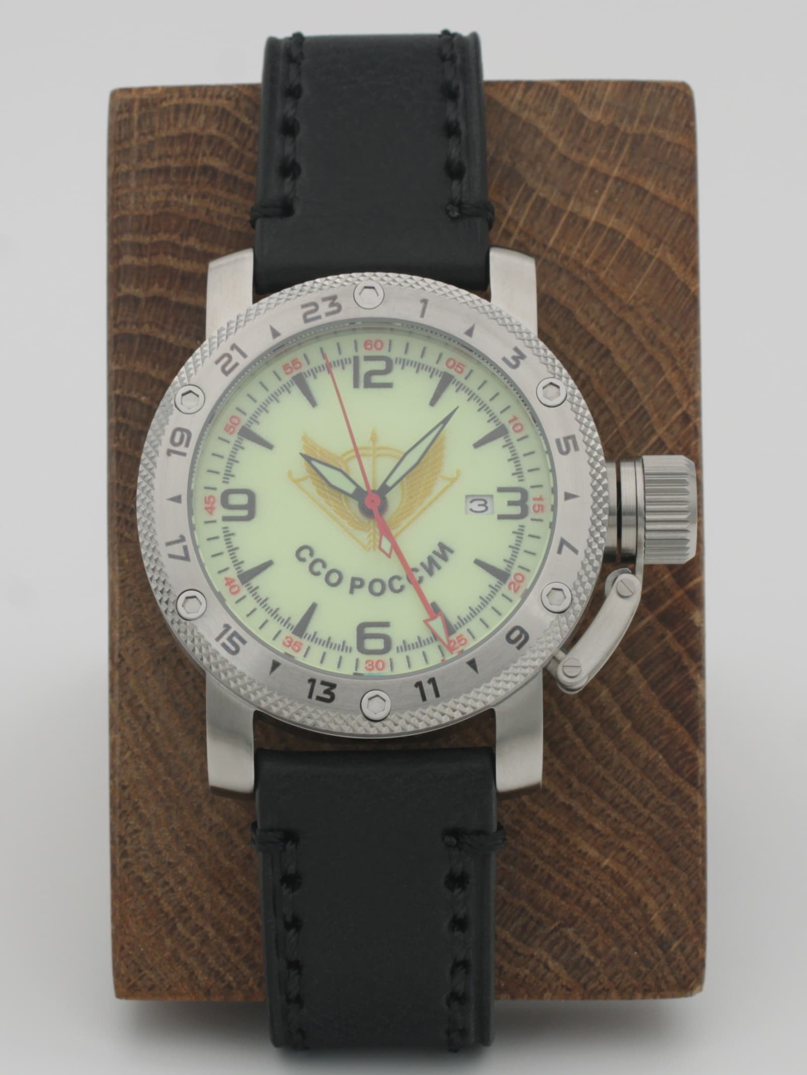 Часы ССО России механические с автоподзаводом (Seiko NH34A) 47.280.01