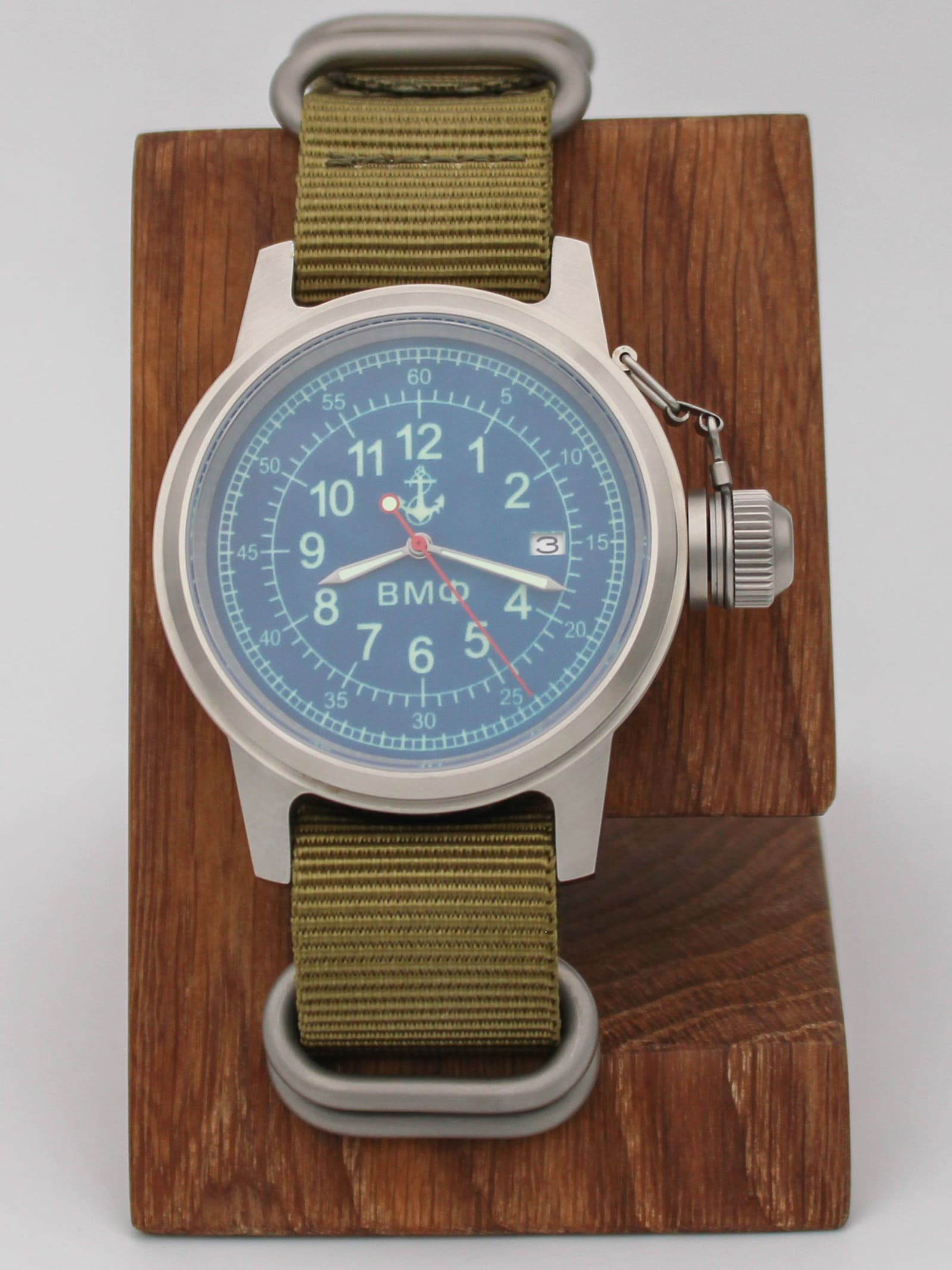 Часы ВМФ механические с автоподзаводом (Seiko NH35A) 45.322.21