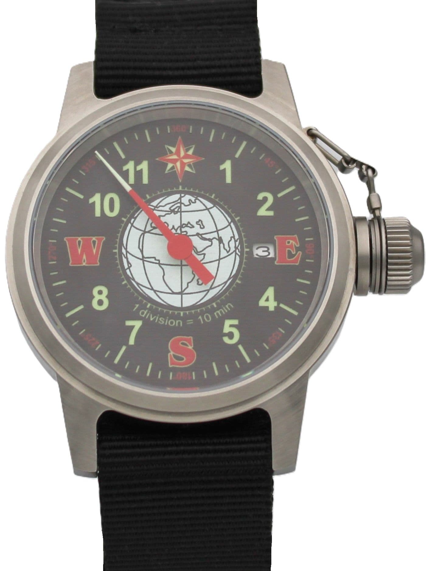 Часы Компас однострелочные механические с автоподзаводом (Seiko NH35A) 45.185.22