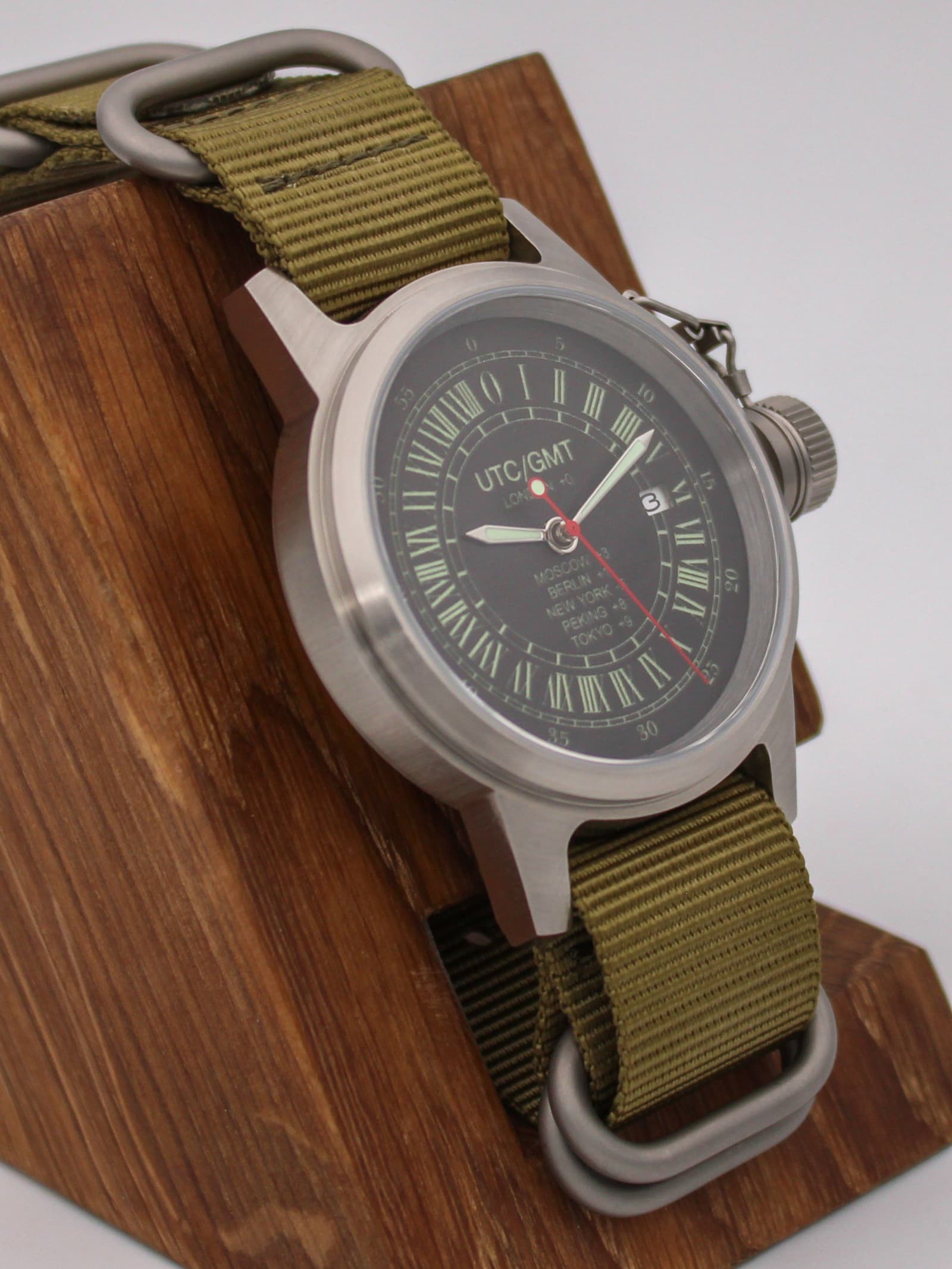 Часы Полярные UTC / GMT с автоподзаводом (Seiko NH34A) 45.230.21