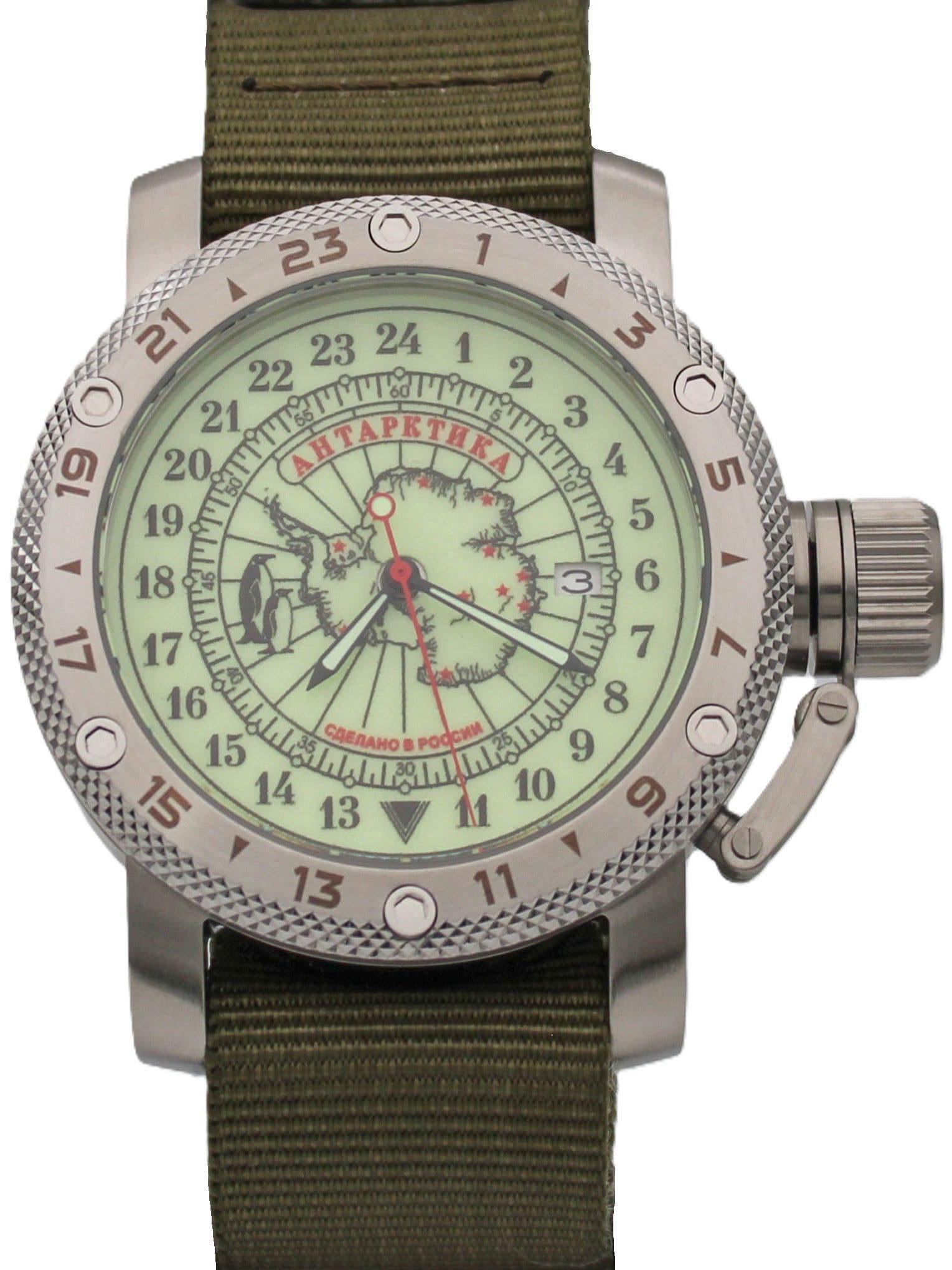 Часы Полярные / Антарктика механические с автоподзаводом (Seiko NH34A) 47.140.21