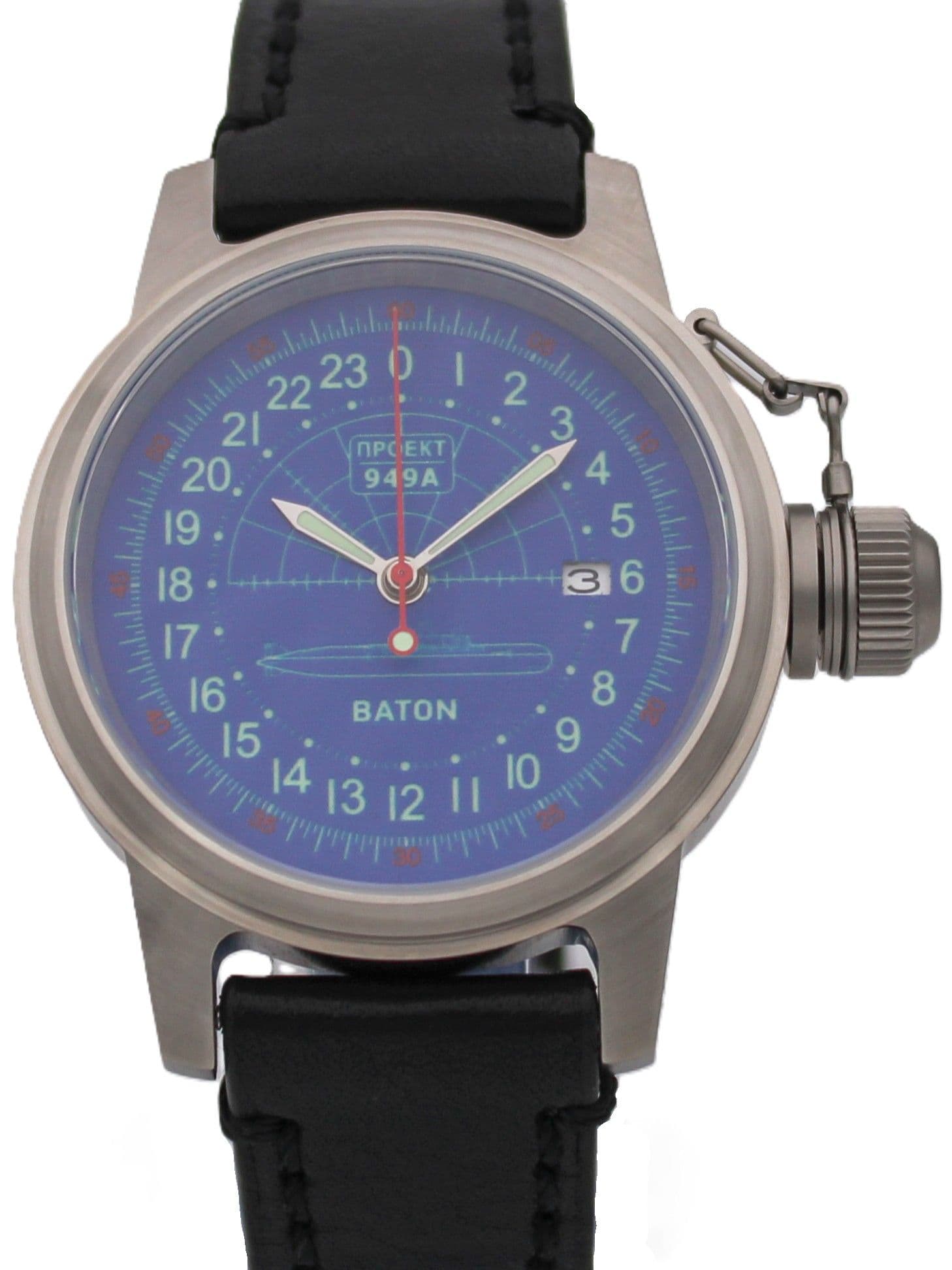 Часы 949А / Baton механические с автоподзаводом (Seiko NH34A) 45.049.01