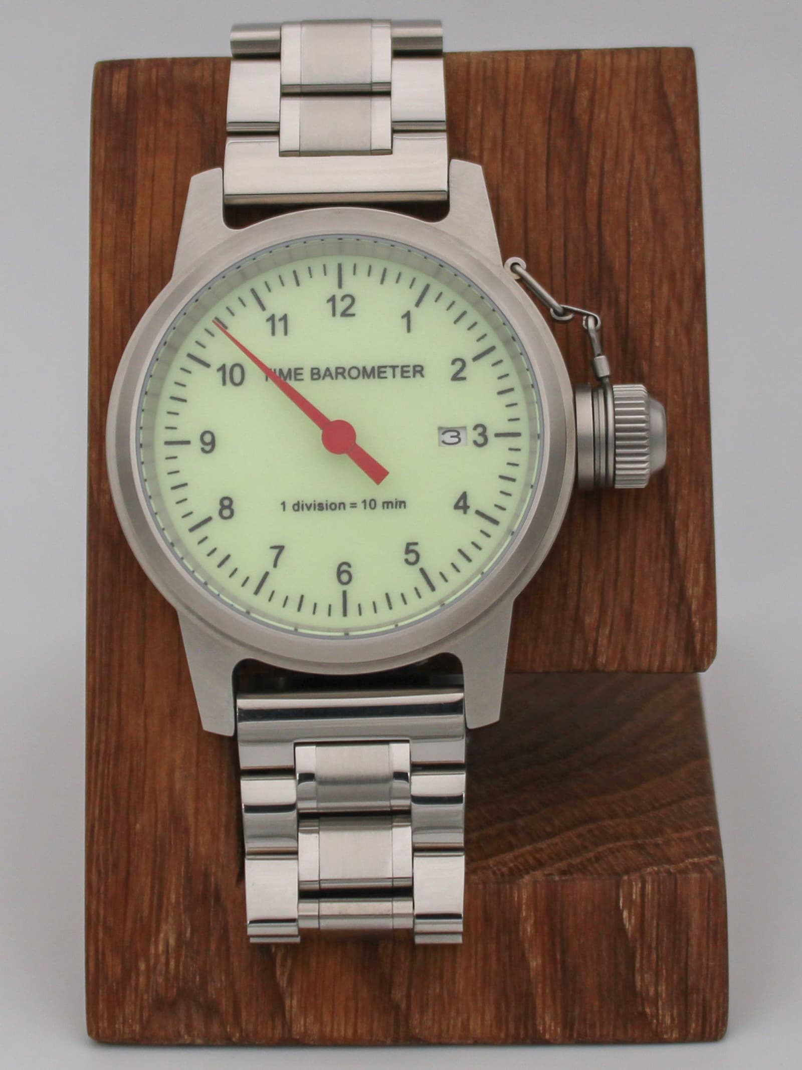 Часы Time Barometer однострелочные механические с автоподзаводом (Seiko NH35A) 45.172.2