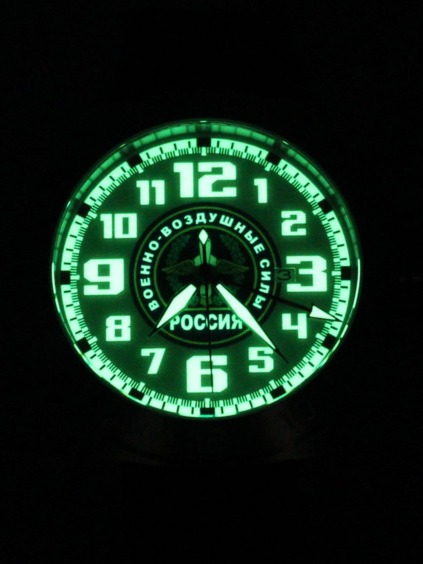 Часы ВВС механические с автоподзаводом (Seiko NH34A) 52.268.01
