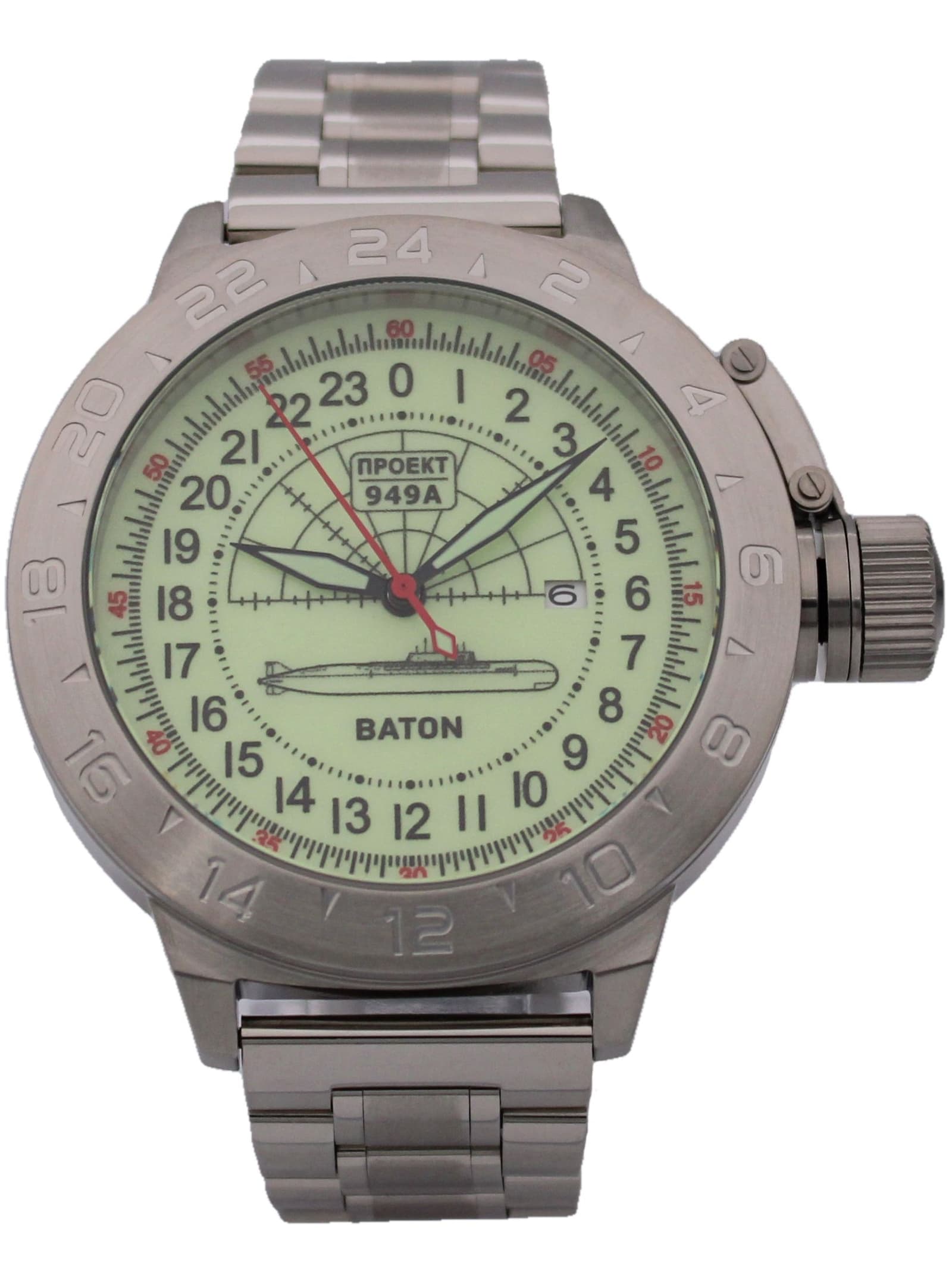 Часы 949А / Baton механические с автоподзаводом (Seiko NH34A) 52.046.2
