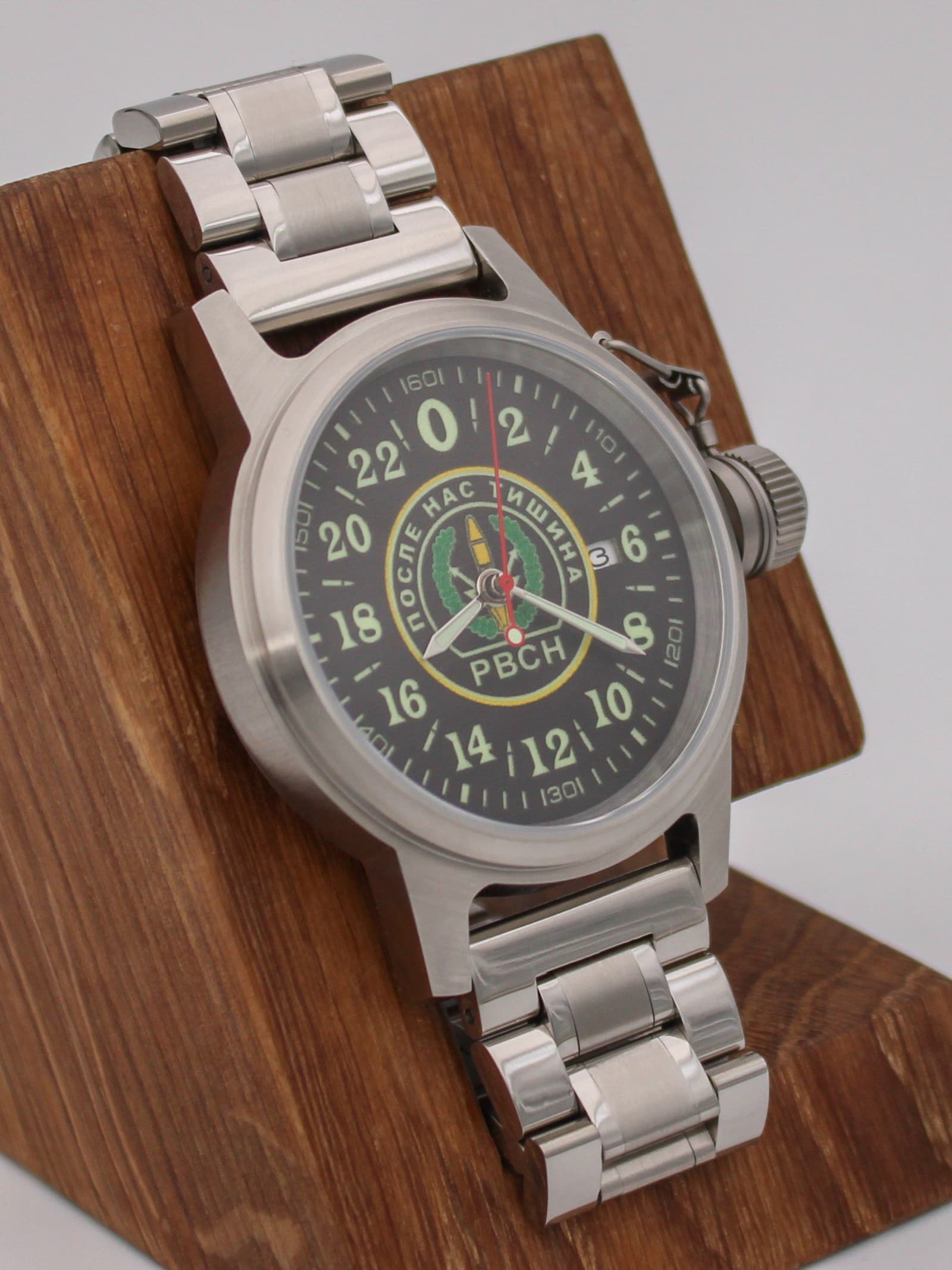 Часы РВСН механические с автоподзаводом (Seiko NH34A) 45.161.2
