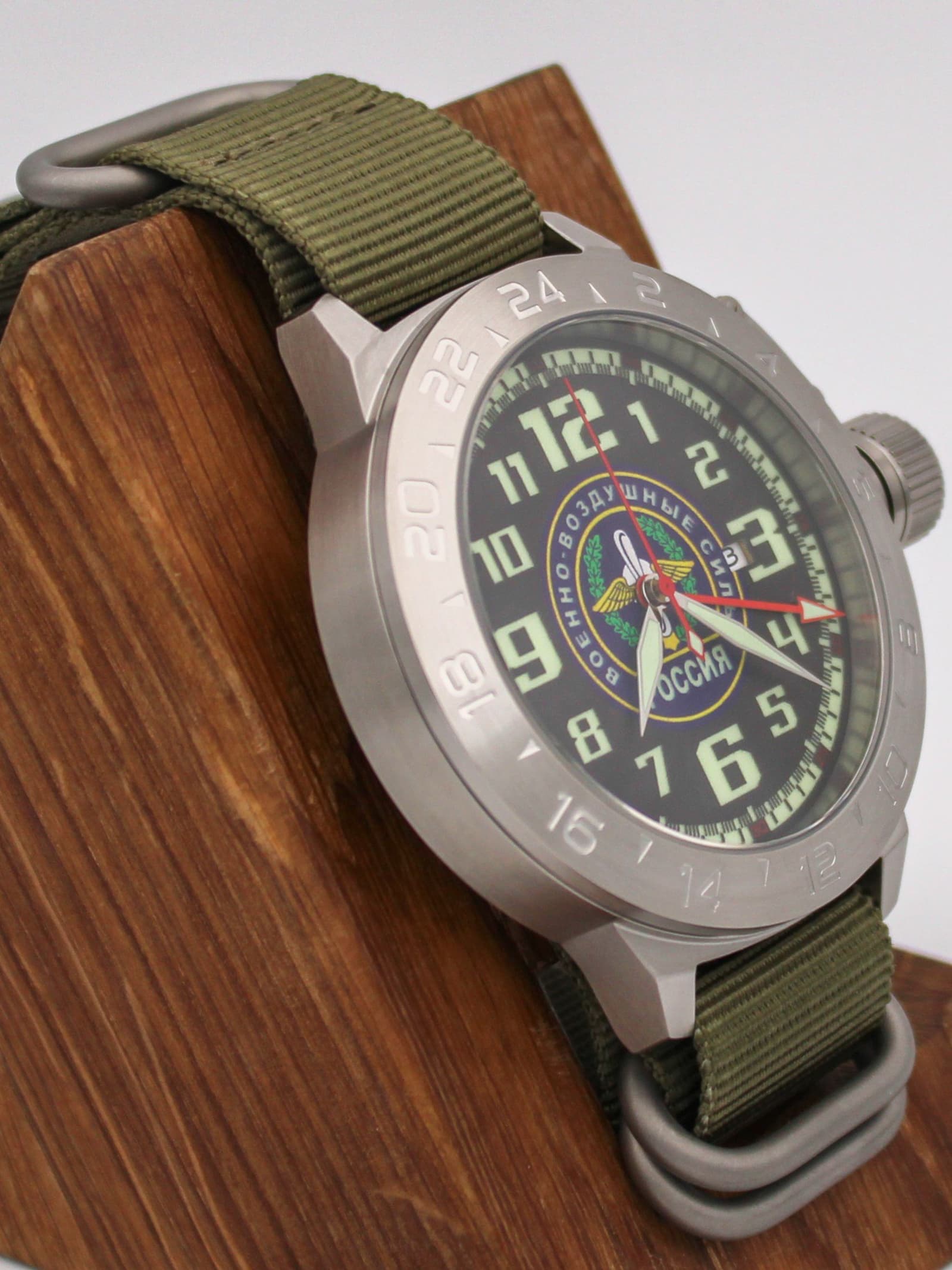 Часы ВВС механические с автоподзаводом (Seiko NH34A) 52.207.21