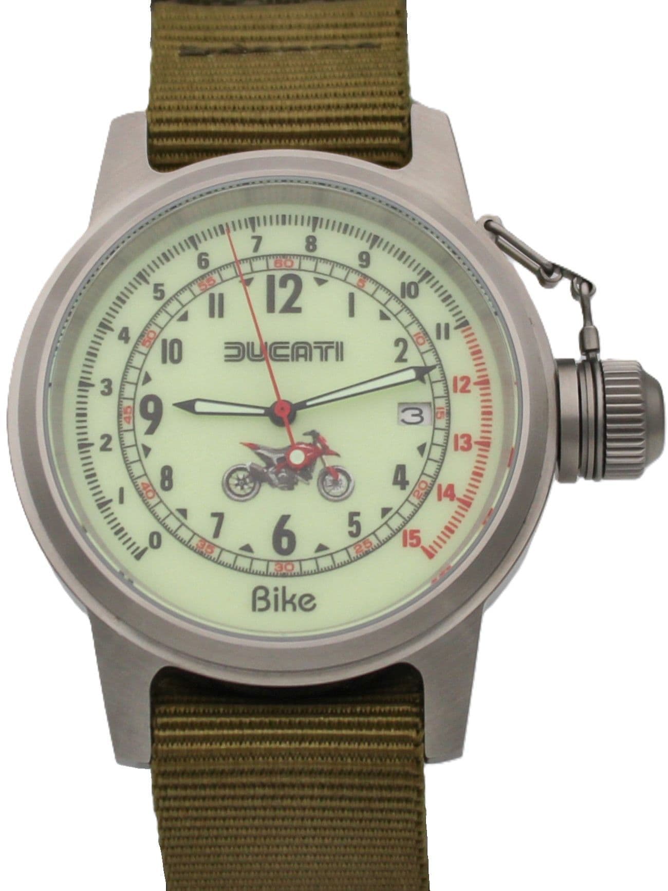 Часы Ducati механические с автоподзаводом (Seiko NH35A) 45.237.21