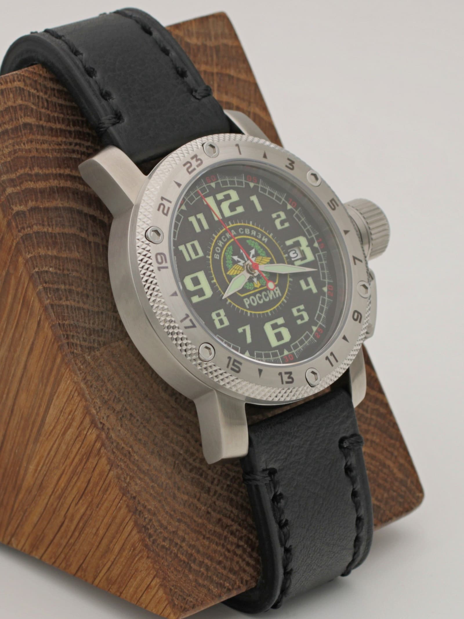 Часы Войска связи механические с автоподзаводом (Seiko NH35A) 47.197.01