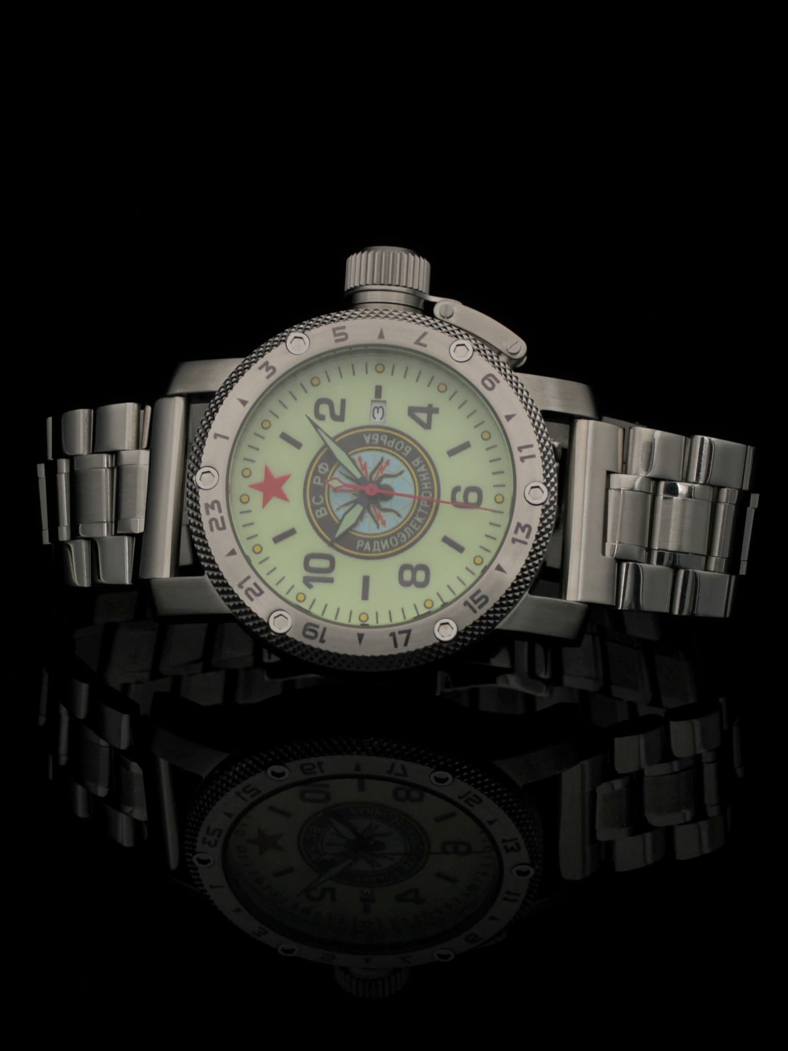 Часы Войска РЭБ механические с автоподзаводом (Seiko NH35A) 47.275.2