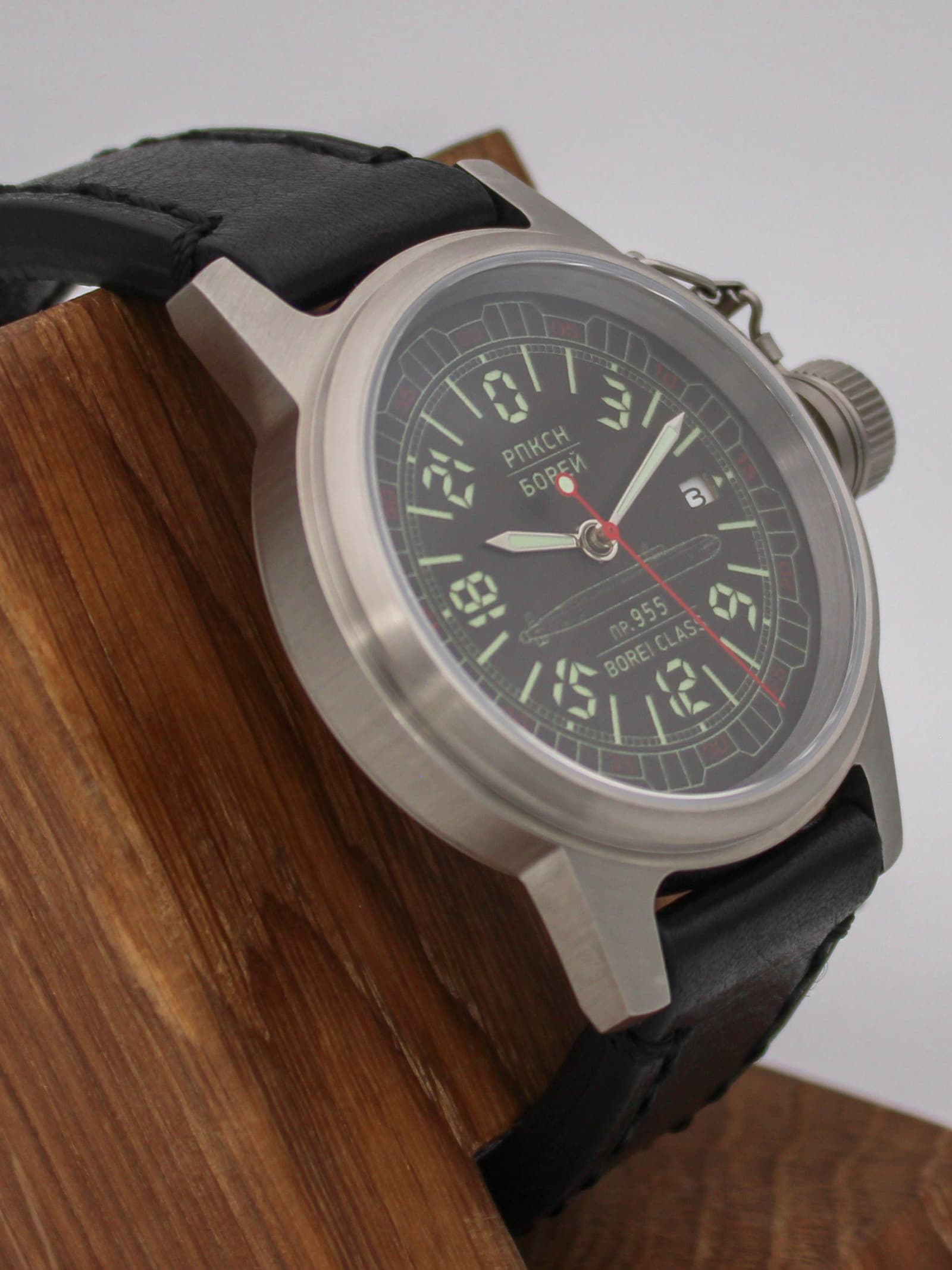 Часы РПКСН 955 Борей (Borei class) механические с автоподзаводом (Seiko NH34A) 45.191.01