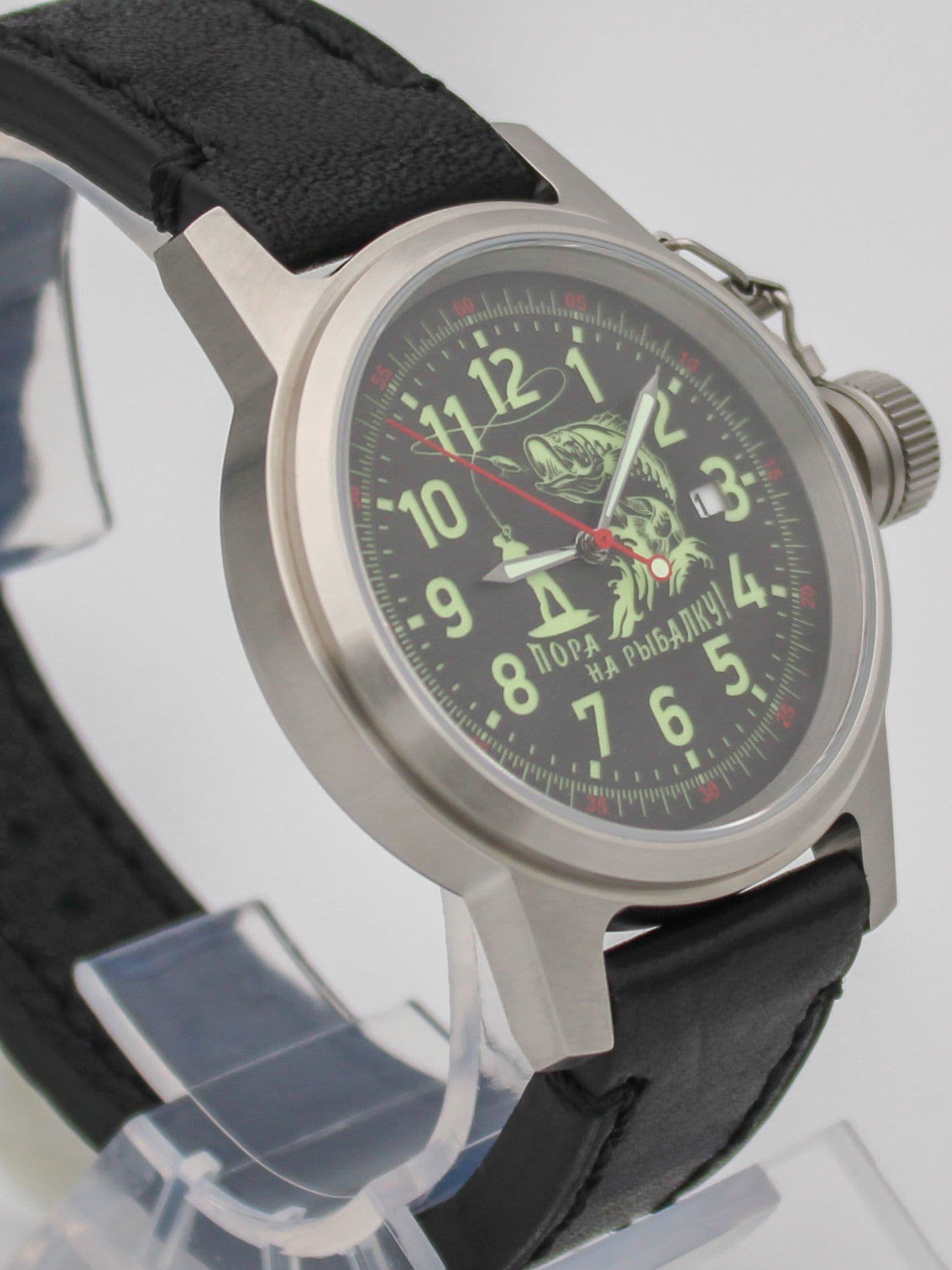 Часы "Пора на рыбалку!" механические с автоподзаводом (Seiko NH35A) 45.176.01