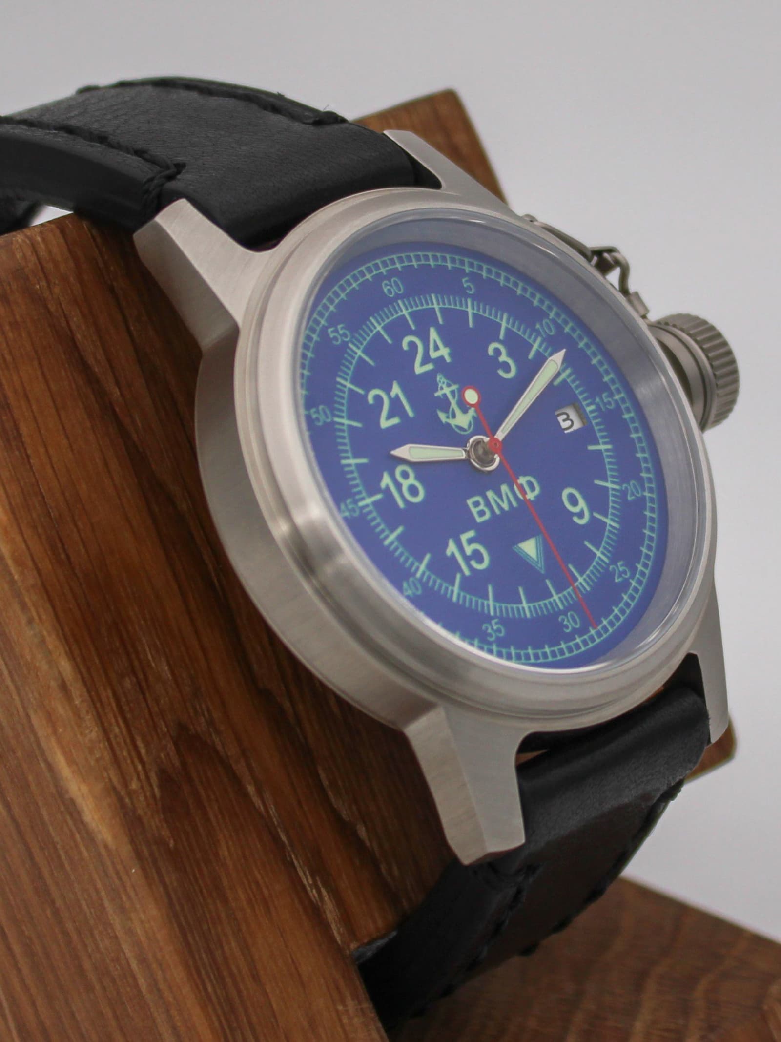 Часы ВМФ механические с автоподзаводом (Seiko NH34A) 45.070.01