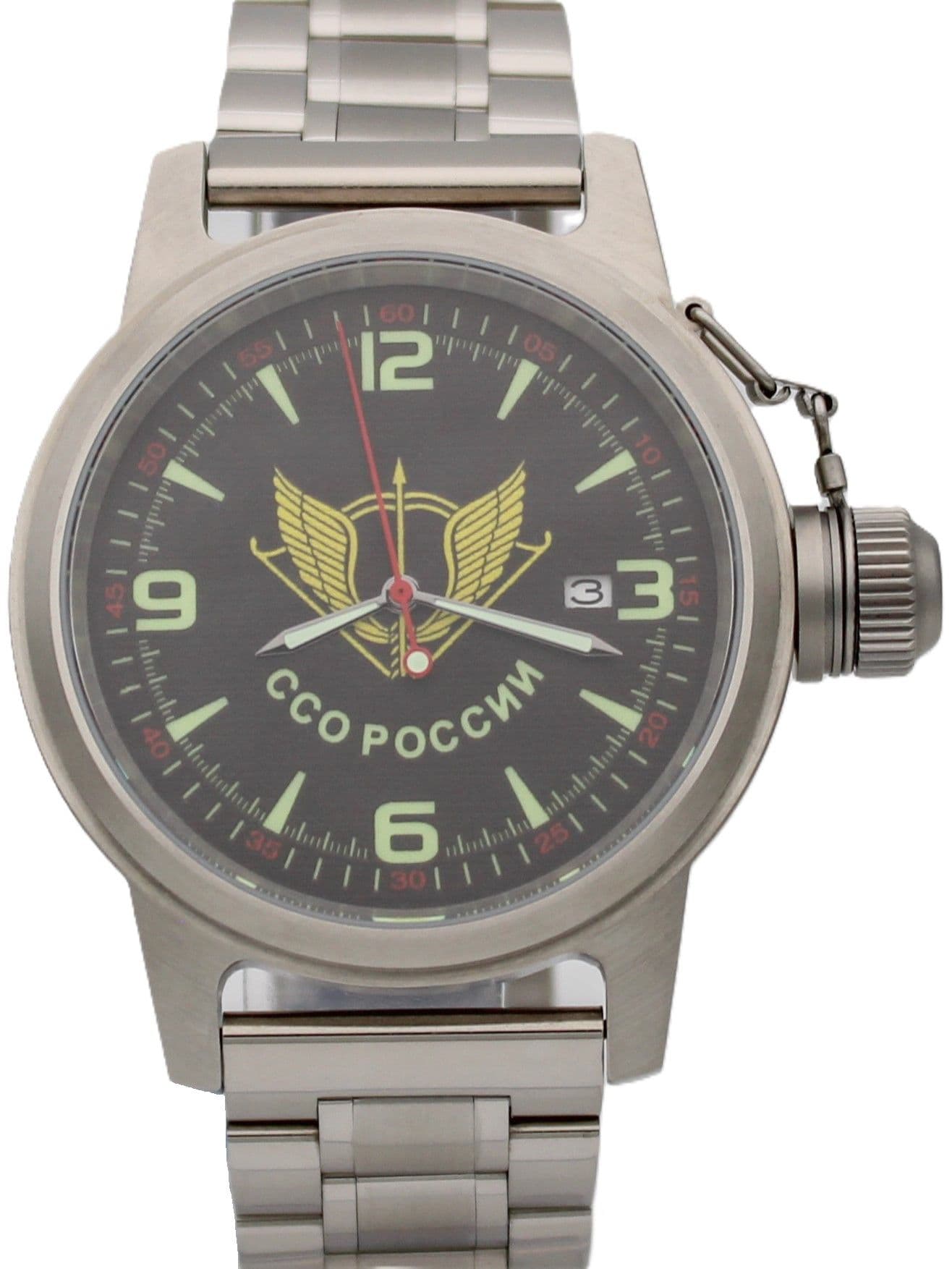 Часы ССО России механические с автоподзаводом (Seiko NH35A) 45.281.2