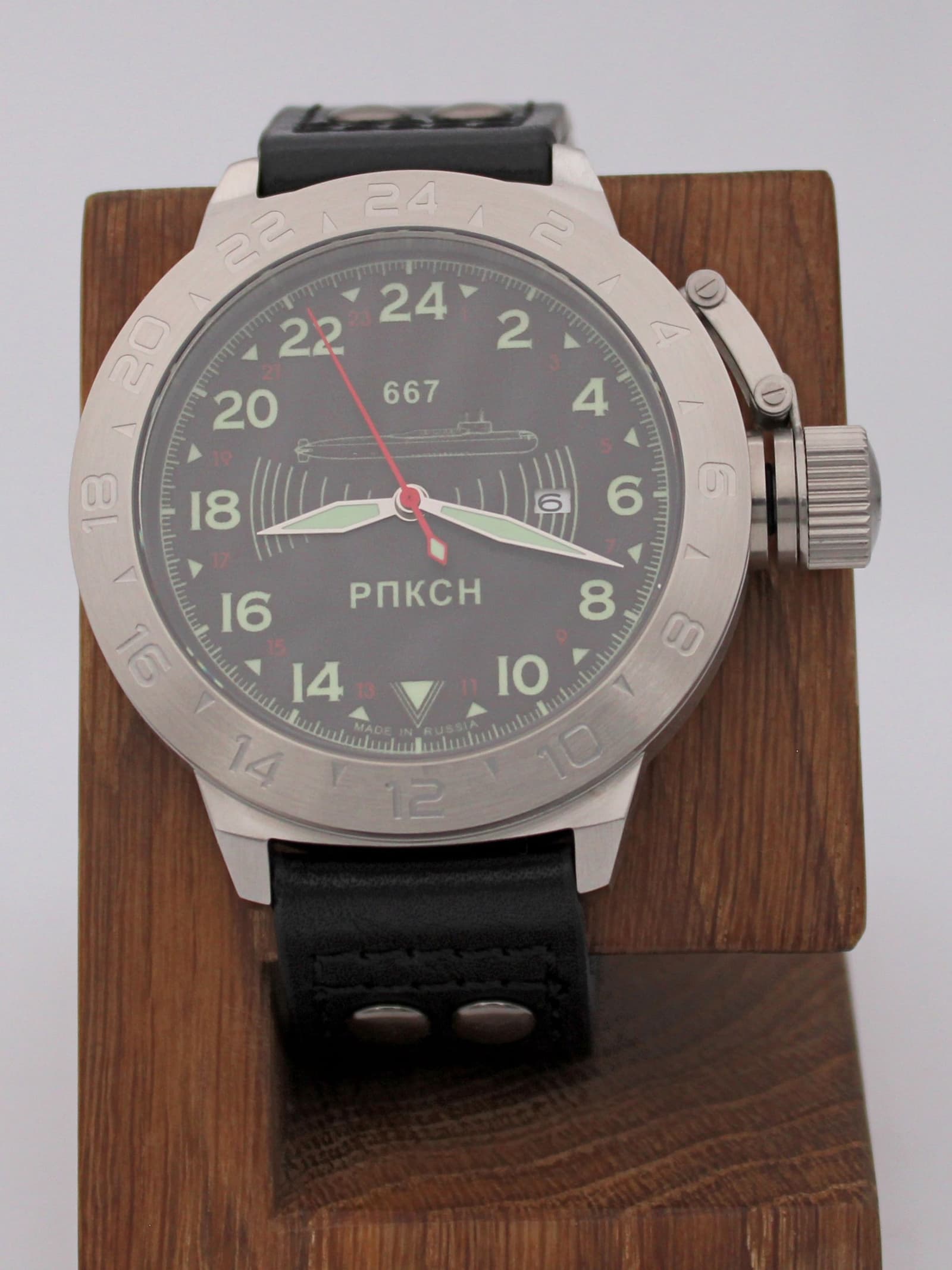 Часы 667 РПКСН механические с автоподзаводом (Seiko NH34A) 52.039.01