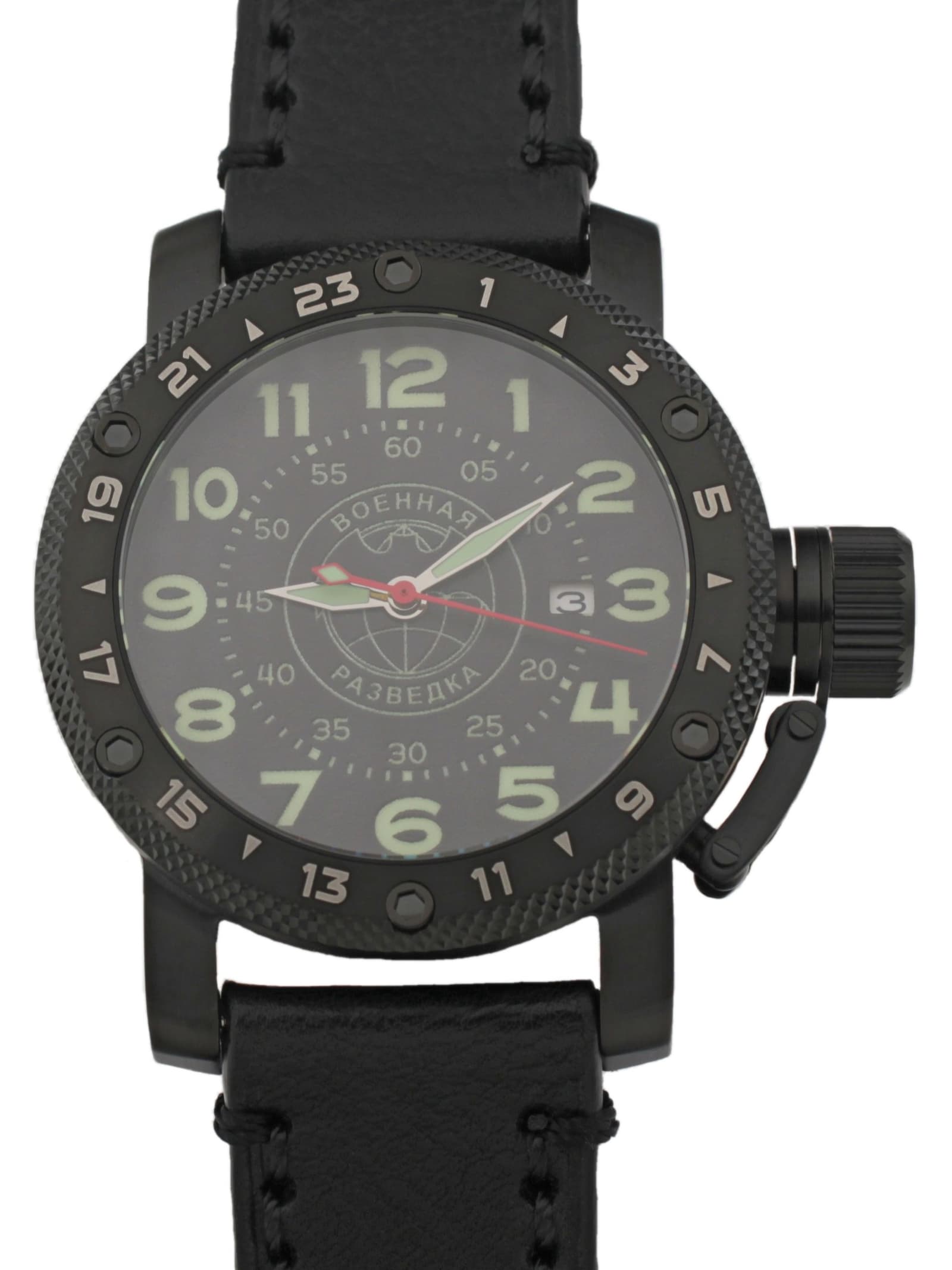 Часы Военная разведка механические с автоподзаводом (Seiko NH35A) 147.169.01