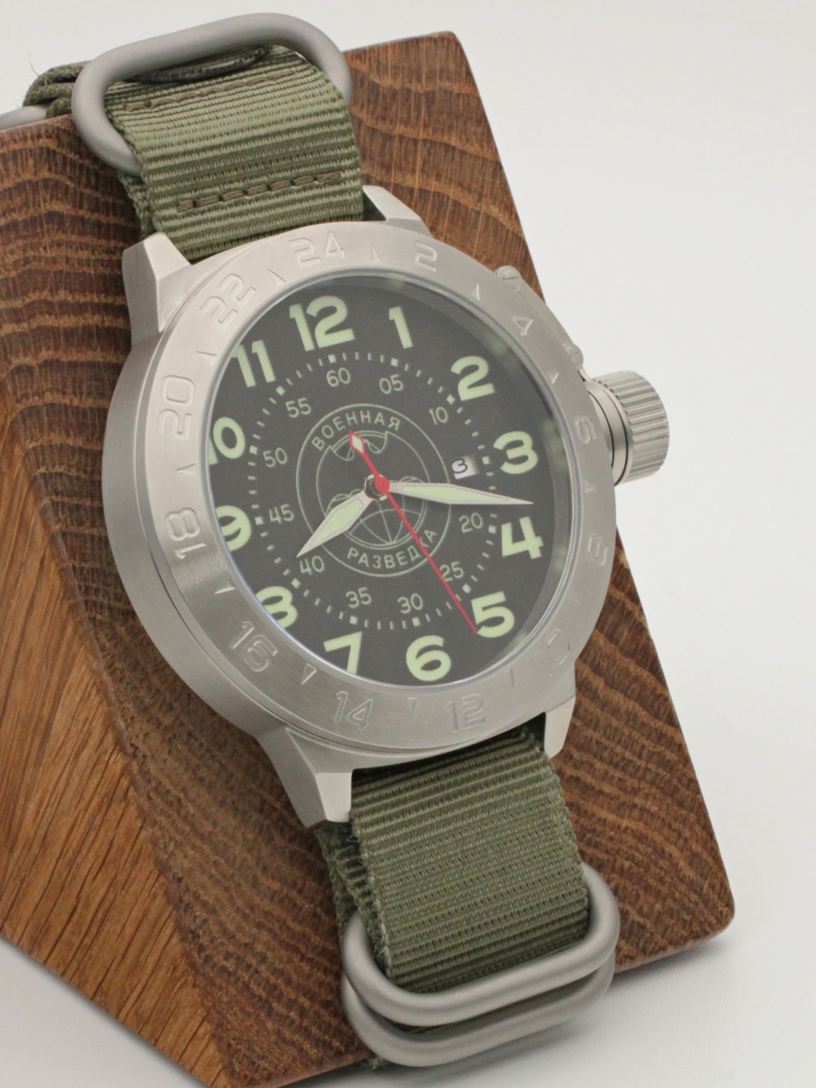 Часы Военная разведка механические с автоподзаводом (Seiko NH35A) 52.169.21