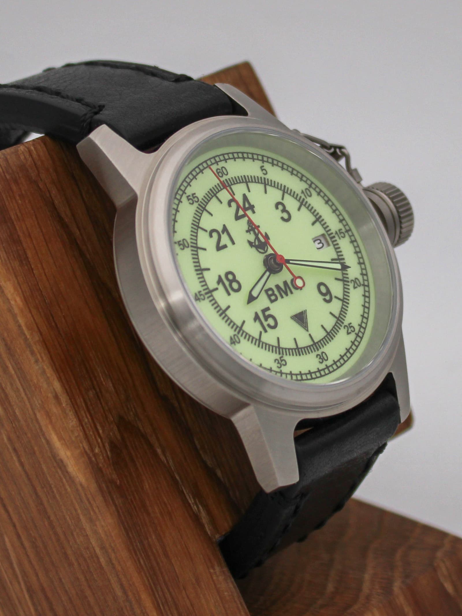 Часы ВМФ механические с автоподзаводом (Seiko NH34A) 45.030.01