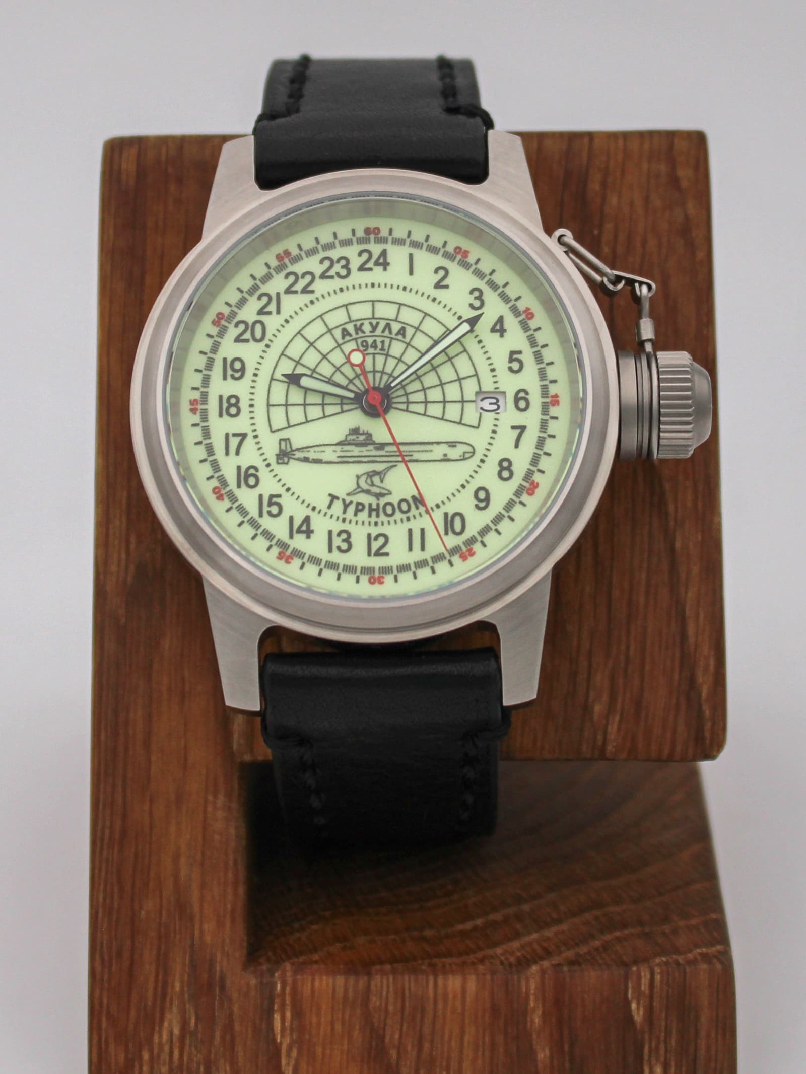 Часы 941 / Акула (Typhoon) механические с автоподзаводом (Seiko NH34A) 45.147.01