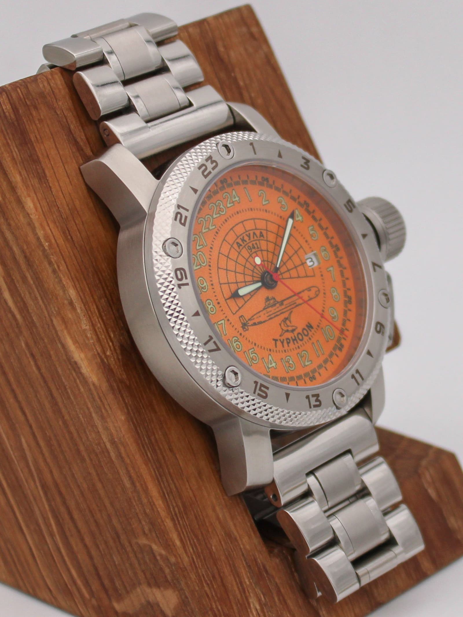 Часы 941 / Акула (Typhoon) механические с автоподзаводом (Seiko NH34A) 47.149.2