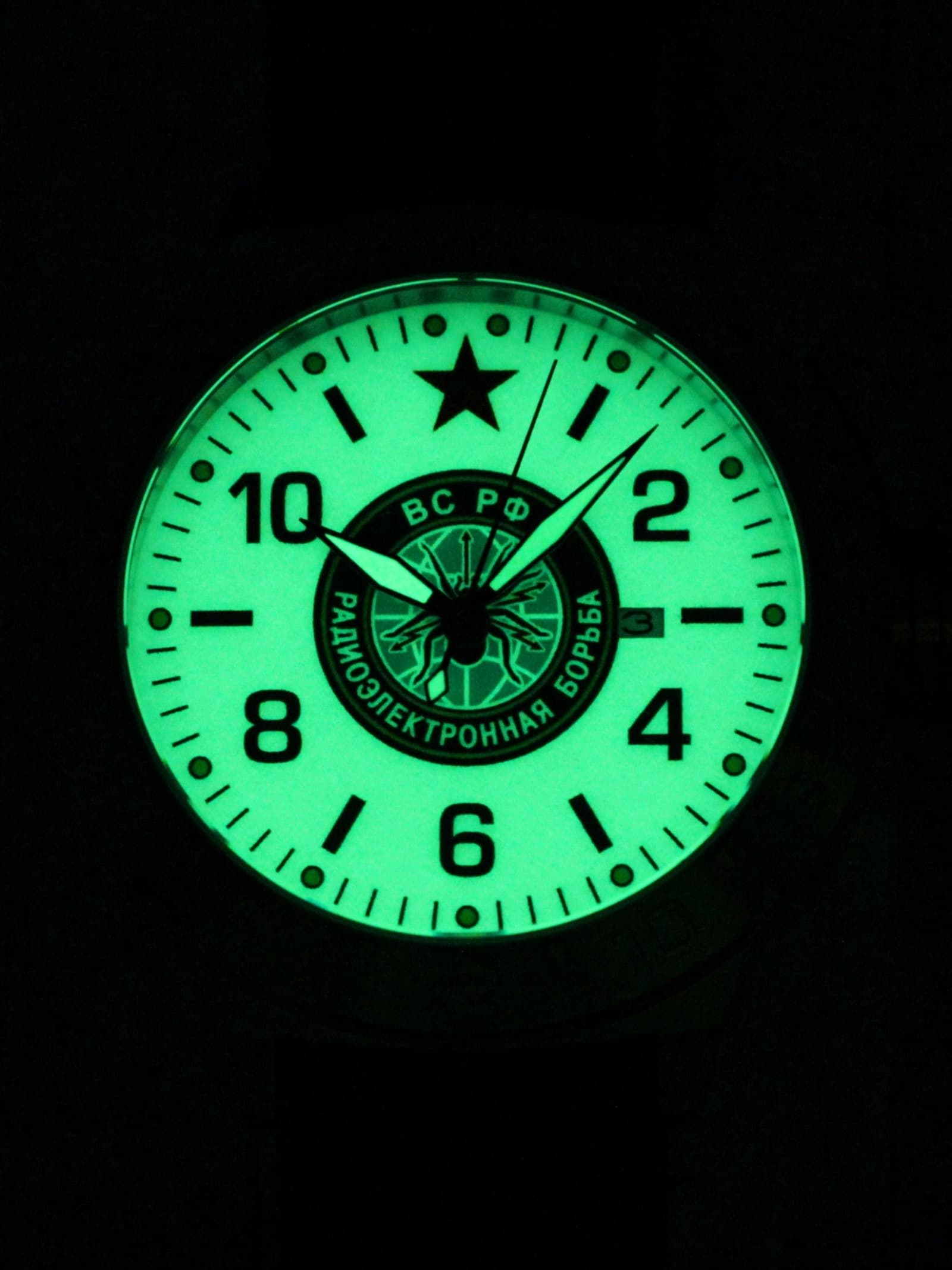 Часы Войска РЭБ механические с автоподзаводом (Seiko NH35A) 52.275.21