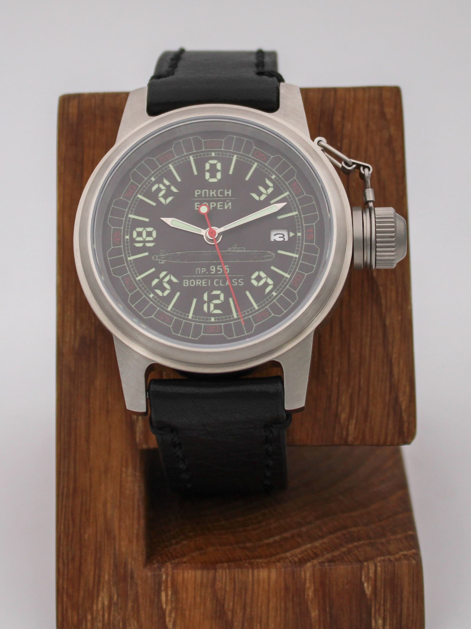 Часы РПКСН 955 Борей (Borei class) механические с автоподзаводом (Seiko NH34A) 45.191.01