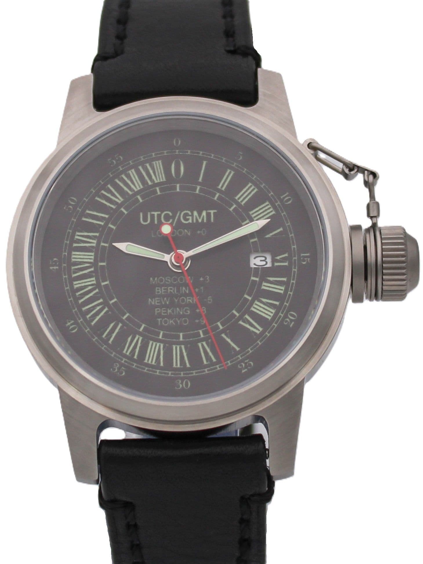 Часы Полярные UTC / GMT с автоподзаводом (Seiko NH34A) 45.230.01