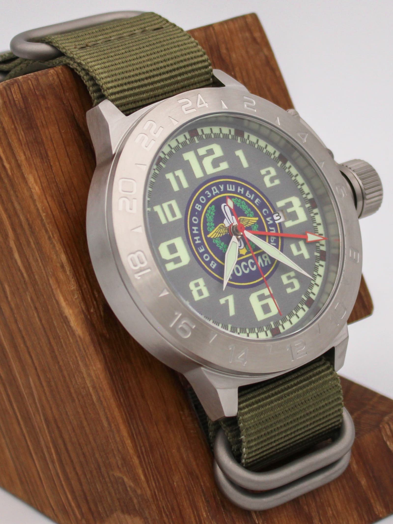 Часы ВВС механические с автоподзаводом (Seiko NH34A) 52.268.21