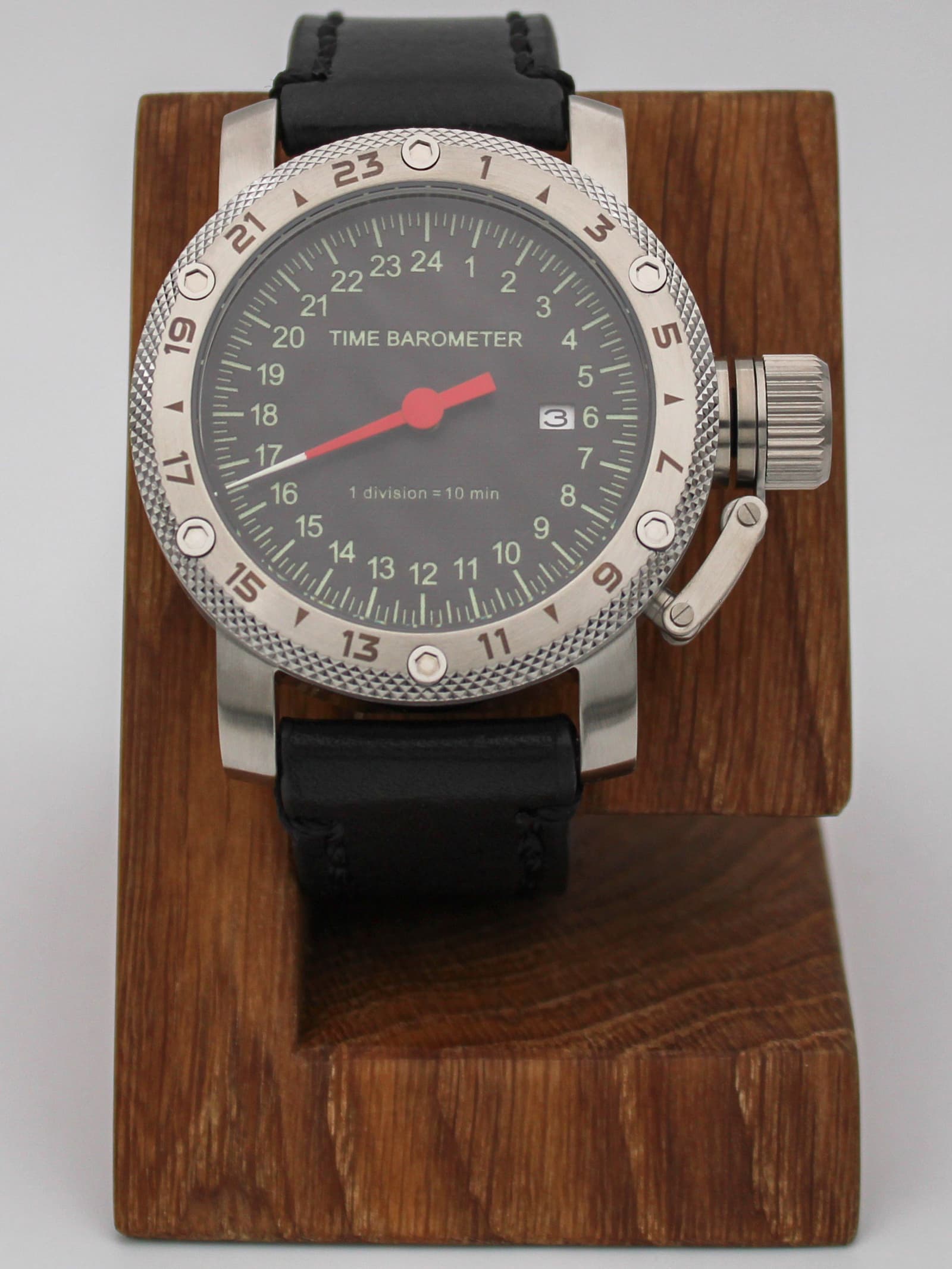 Часы Time Barometer однострелочные механические с автоподзаводом (Seiko NH34A) 47.601.01