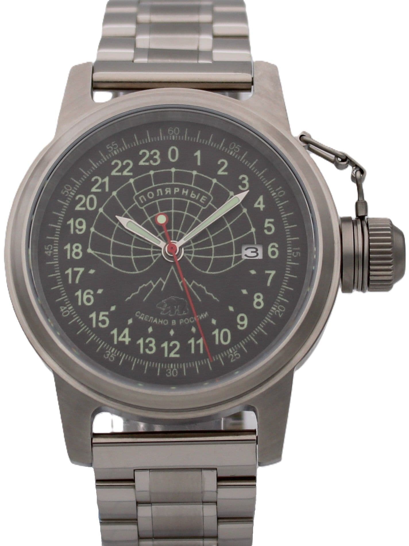 Часы Полярные механические с автоподзаводом (Seiko NH34A) 45.133.2