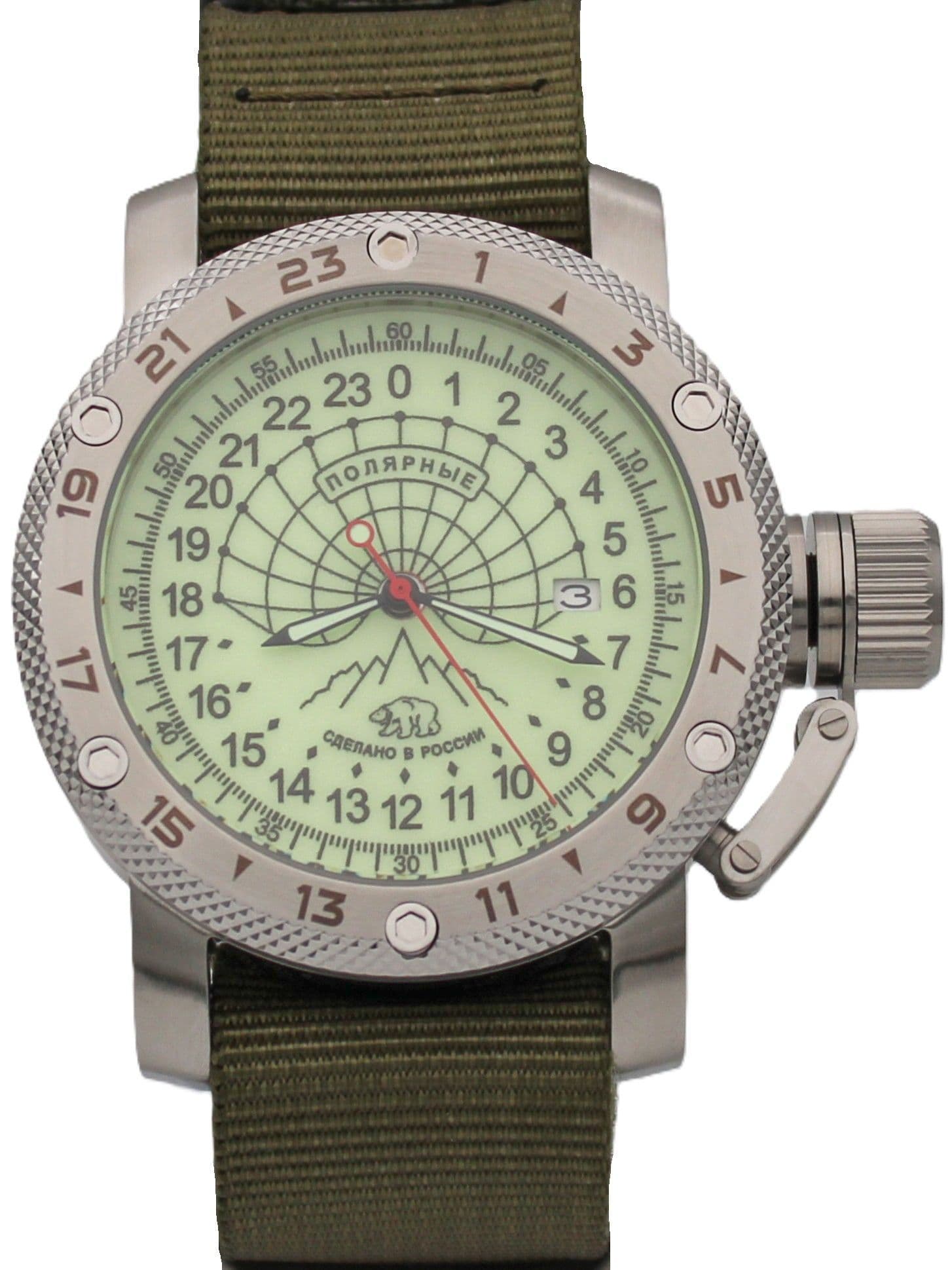Часы Полярные механические с автоподзаводом (Seiko NH34A) 47.131.21