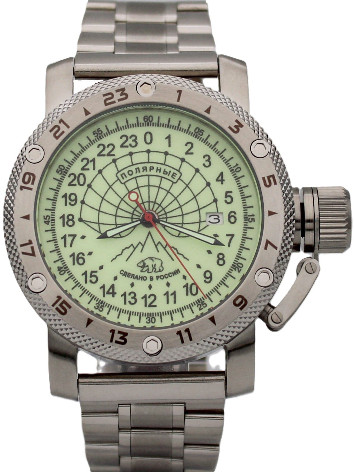 Часы Полярные механические с автоподзаводом (Seiko NH34A) 47.131.2