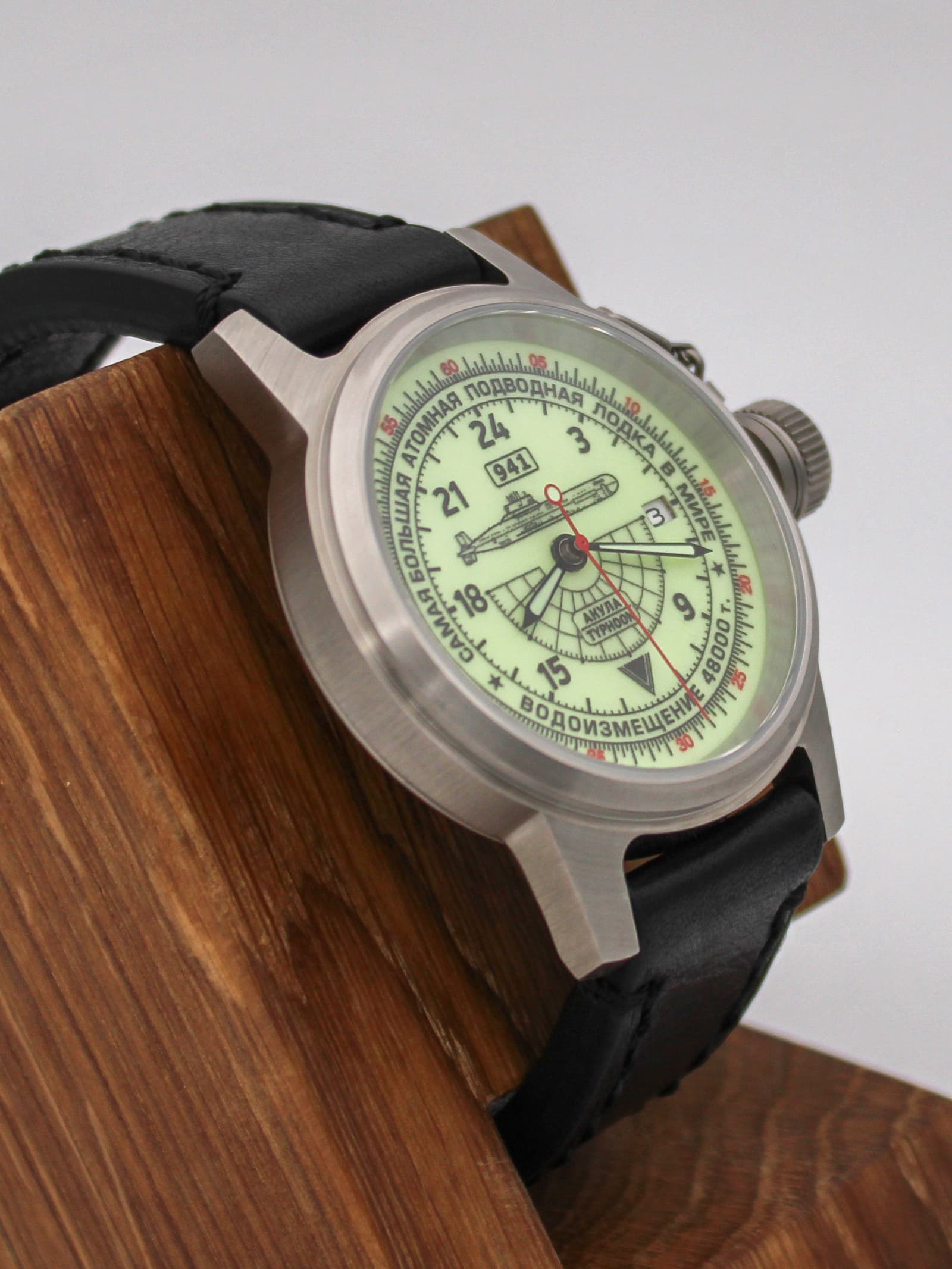 Часы 941 / Акула (Typhoon) механические с автоподзаводом (Seiko NH34A) 45.055.01