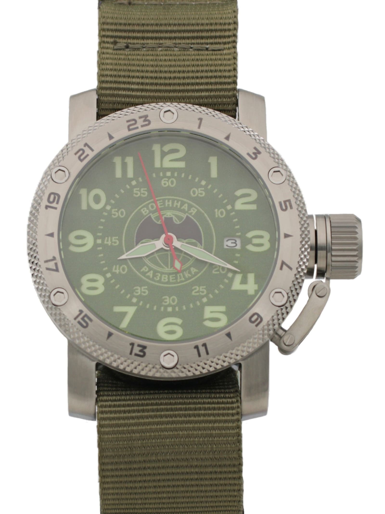 Часы Военная разведка механические с автоподзаводом (Seiko NH35A) 47.267.21