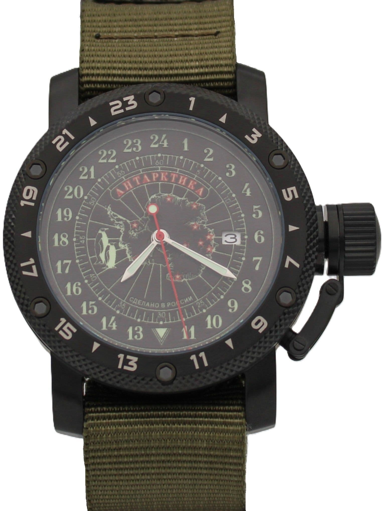 Часы Полярные / Антарктика механические с автоподзаводом (Seiko NH34A) 147.141.21