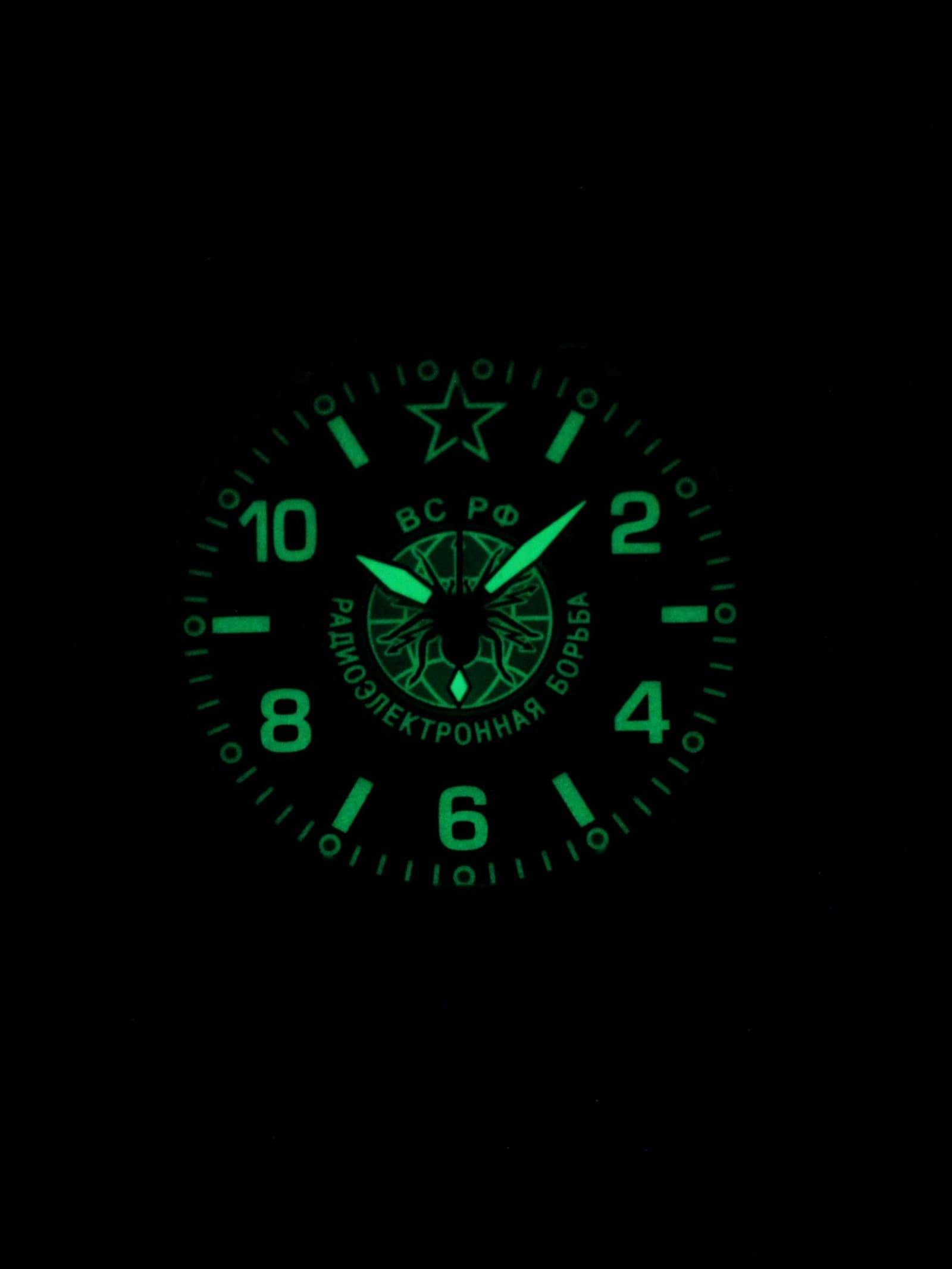Часы Войска РЭБ механические с автоподзаводом (Seiko NH35A) 47.276.01