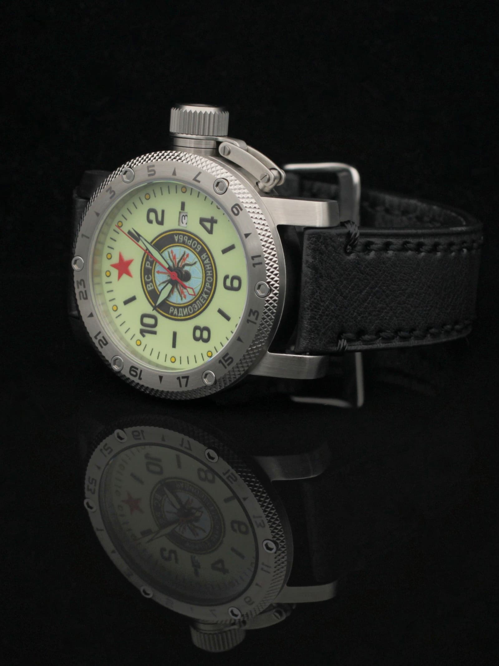 Часы Войска РЭБ механические с автоподзаводом (Seiko NH35A) 47.275.01