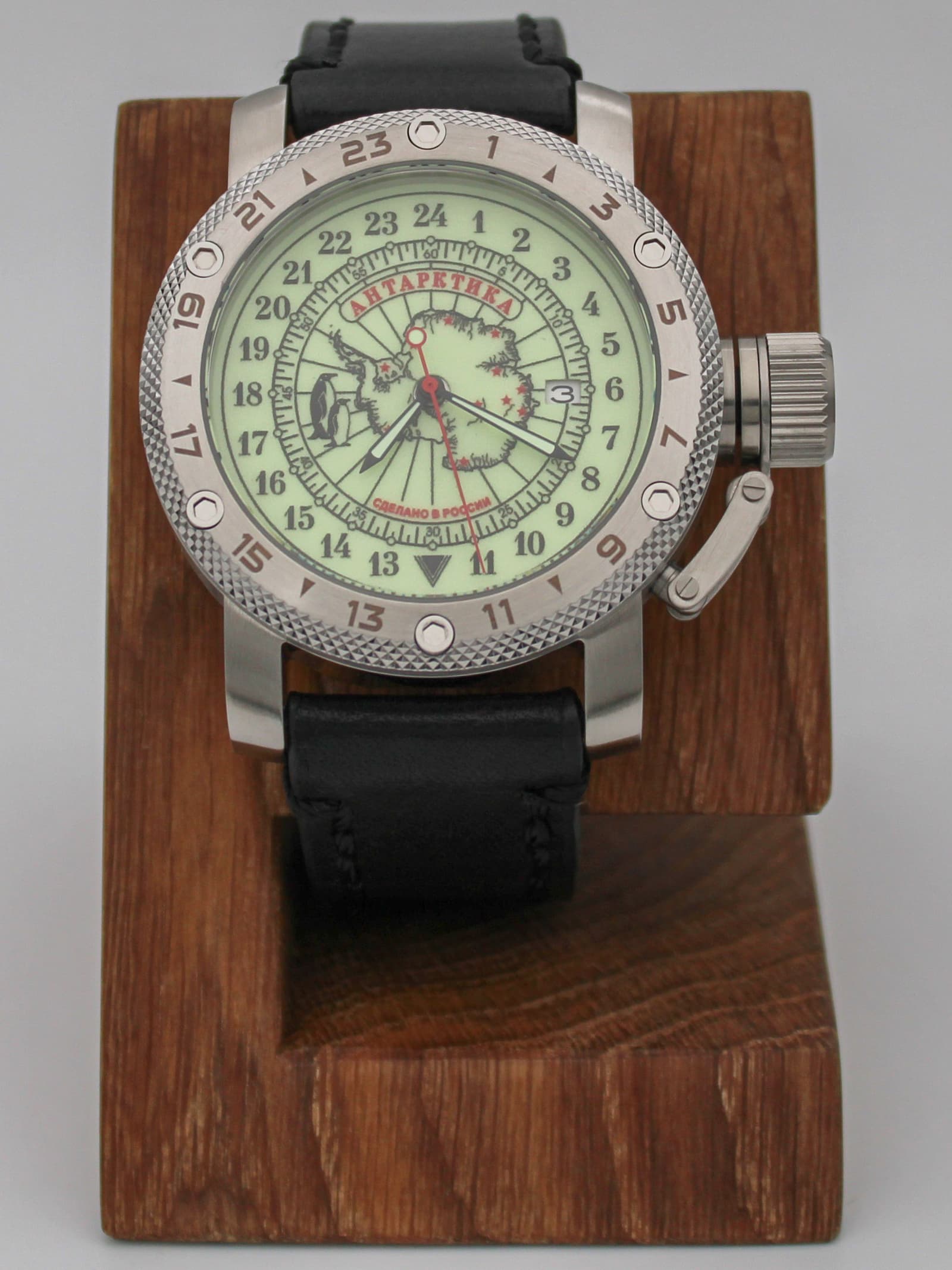 Часы Полярные / Антарктика механические с автоподзаводом (Seiko NH34A) 47.140.01