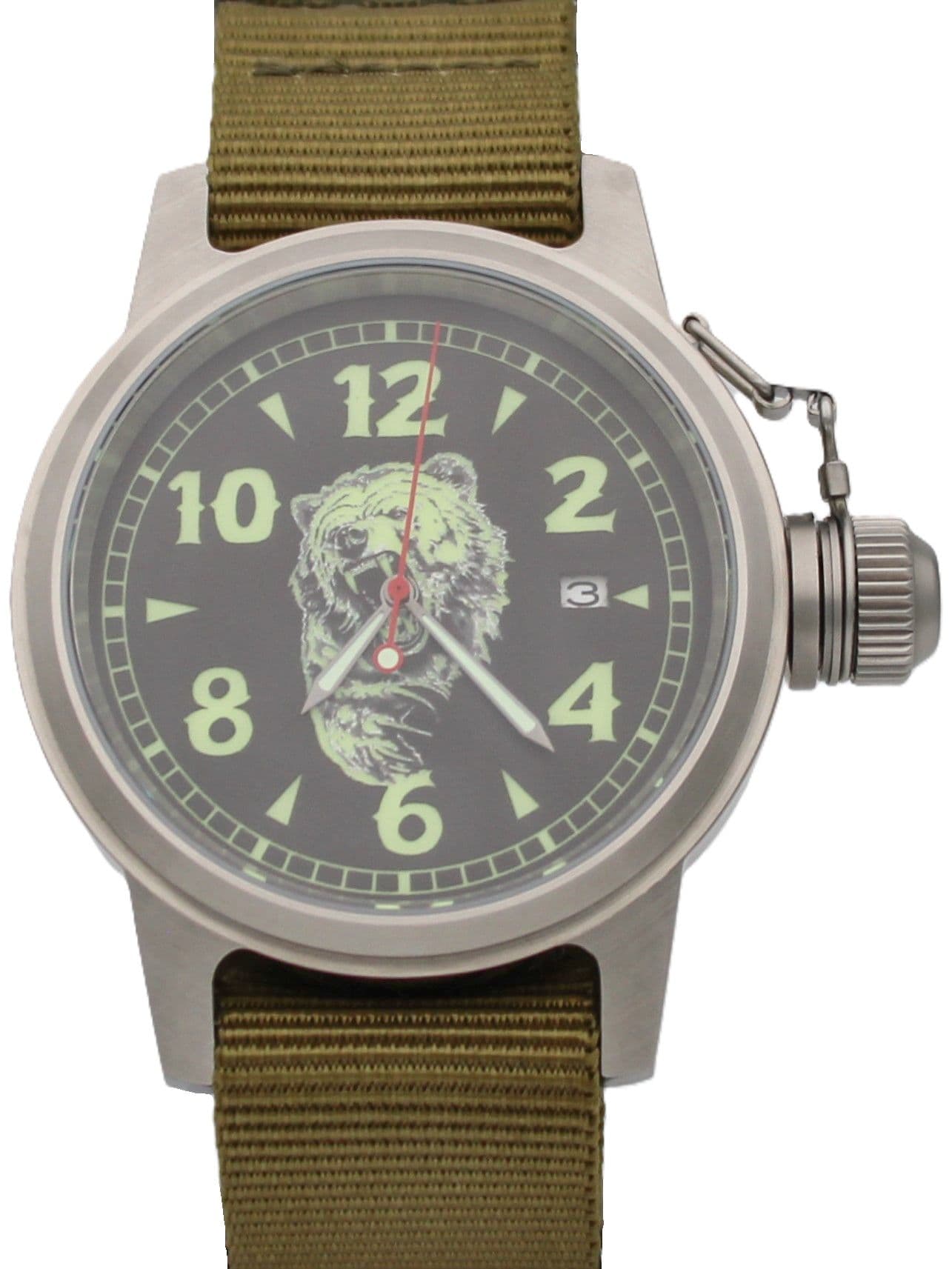 Часы Медведь механические с автоподзаводом (Seiko NH35A) 45.318.21