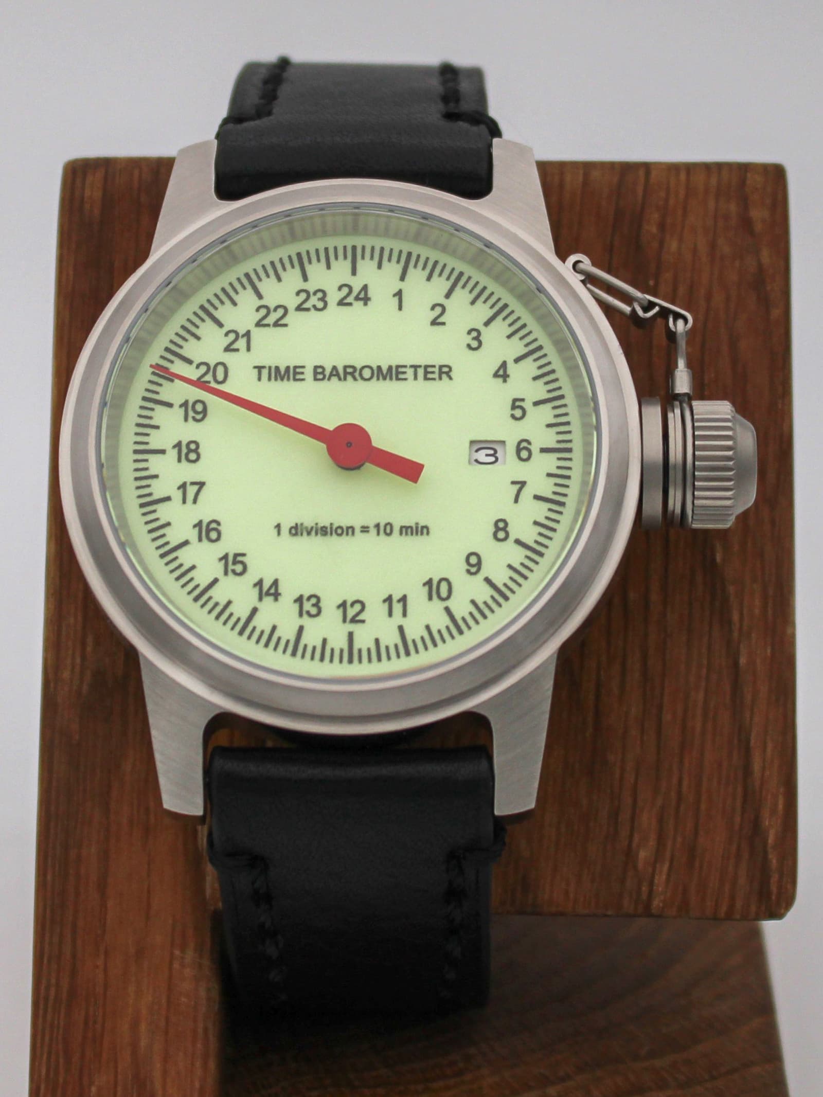 Часы Time Barometer однострелочные механические с автоподзаводом (Seiko NH34A) 45.600.01