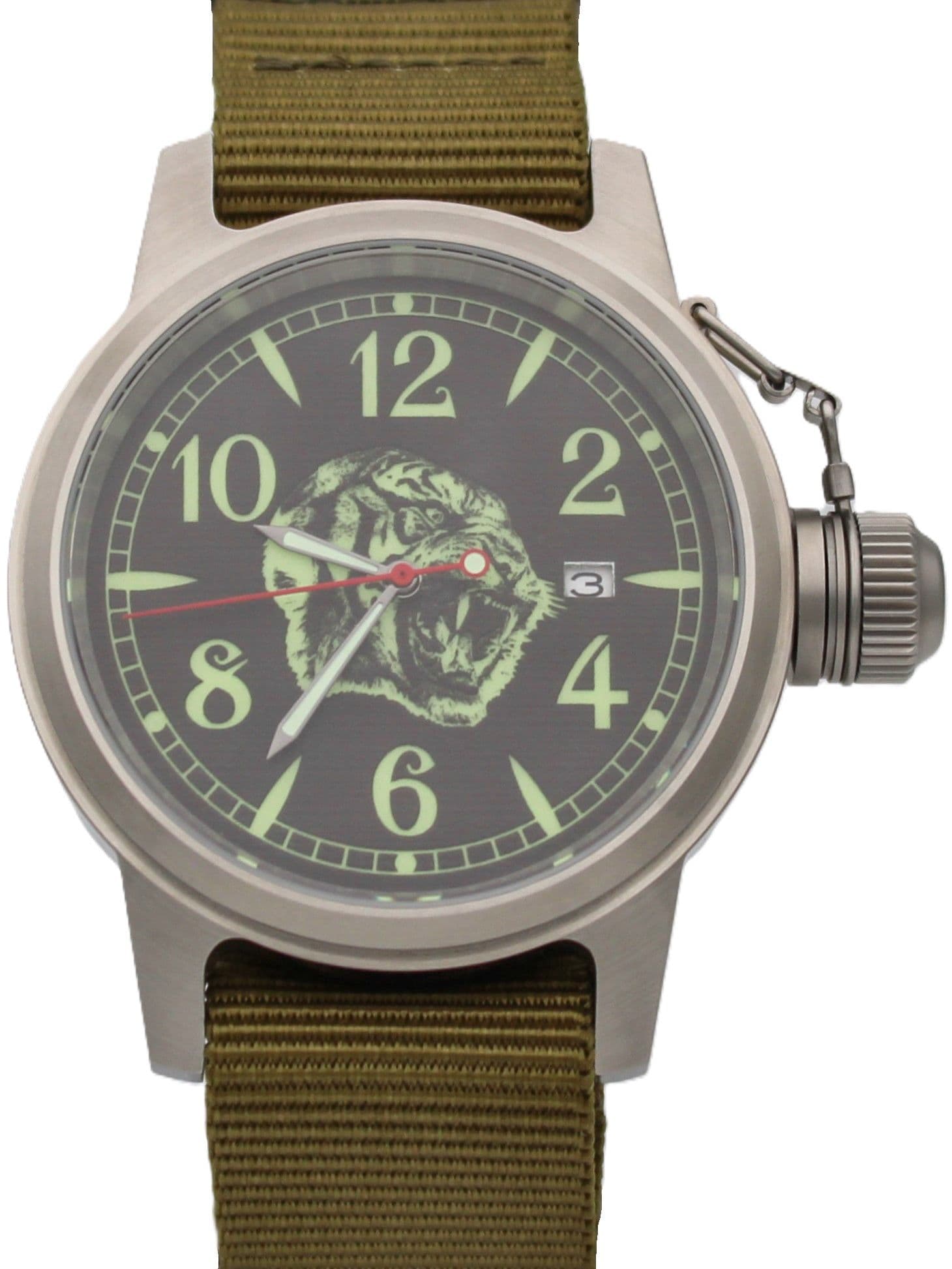 Часы Тигр механические с автоподзаводом (Seiko NH35A) 45.310.21